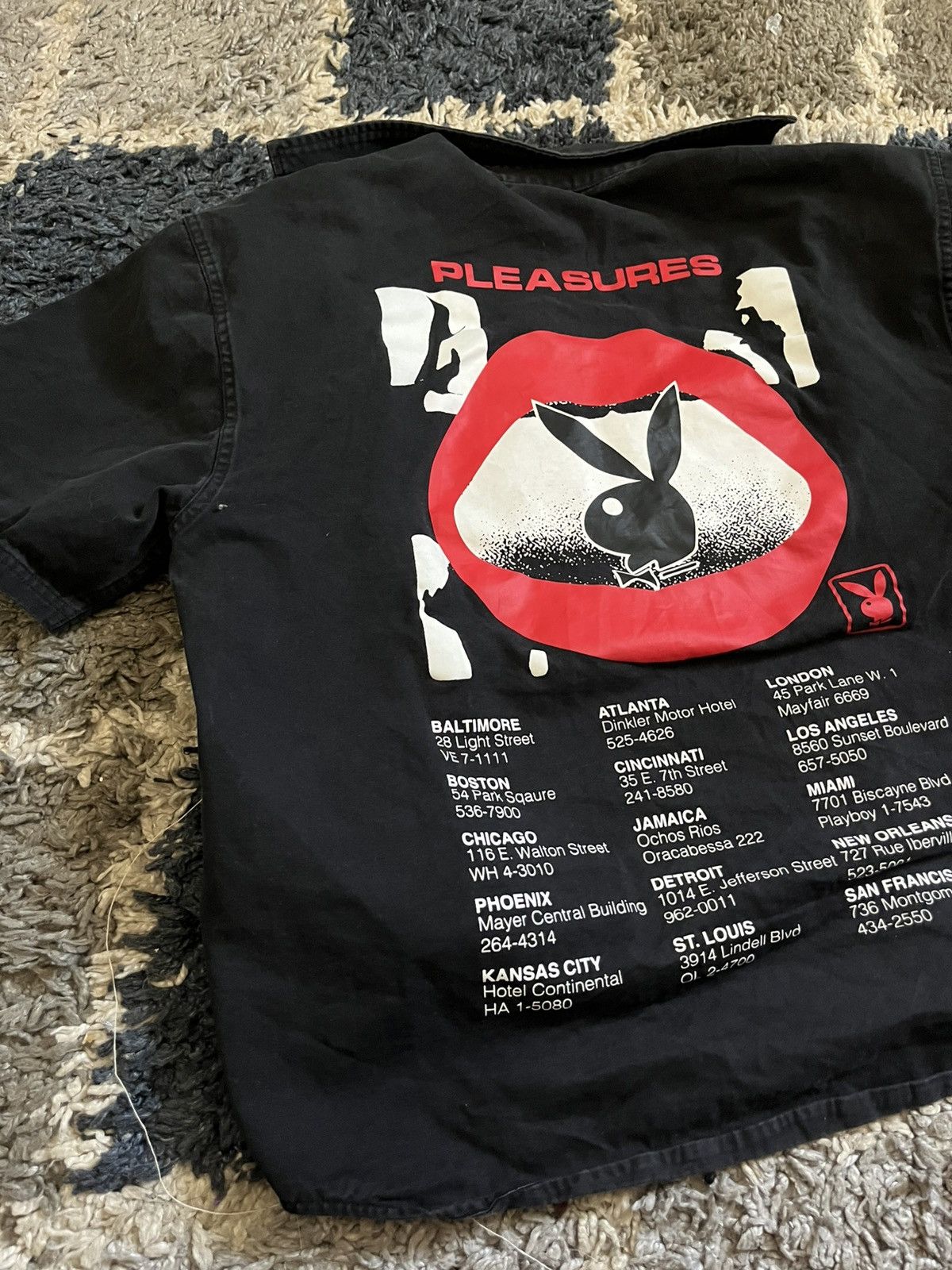 Playboy × Pleasures Pleasures FILM CREW work shirt Size US L / EU 52-54 / 3 - 1 Thumbnail