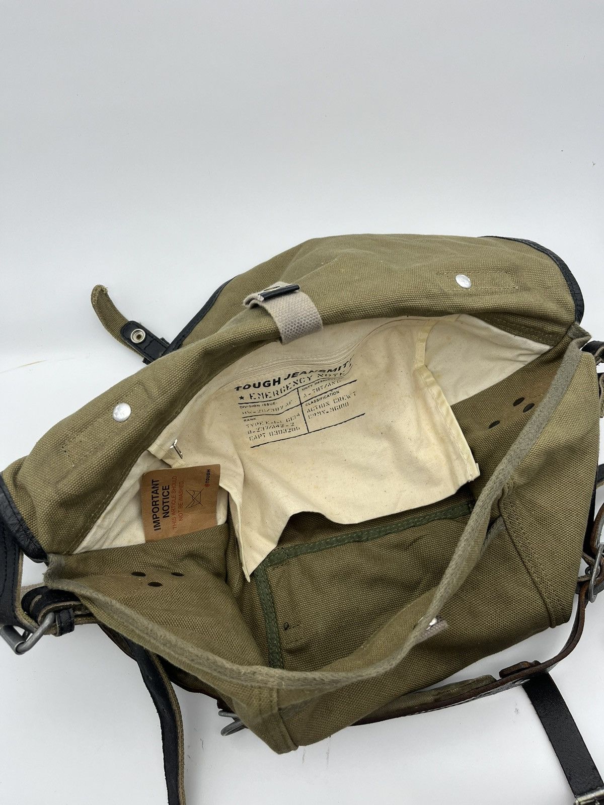 Other Authentic TOUGH JEANSMITH Military Massenger Shoulder Bag Size ONE SIZE - 12 Thumbnail