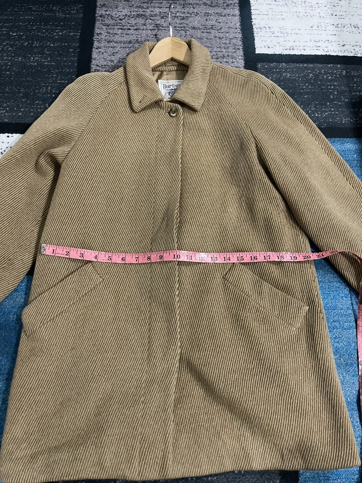 Burberry Vintage Burberry Long Wool Jacket Size M / US 6-8 / IT 42-44 - 15 Thumbnail