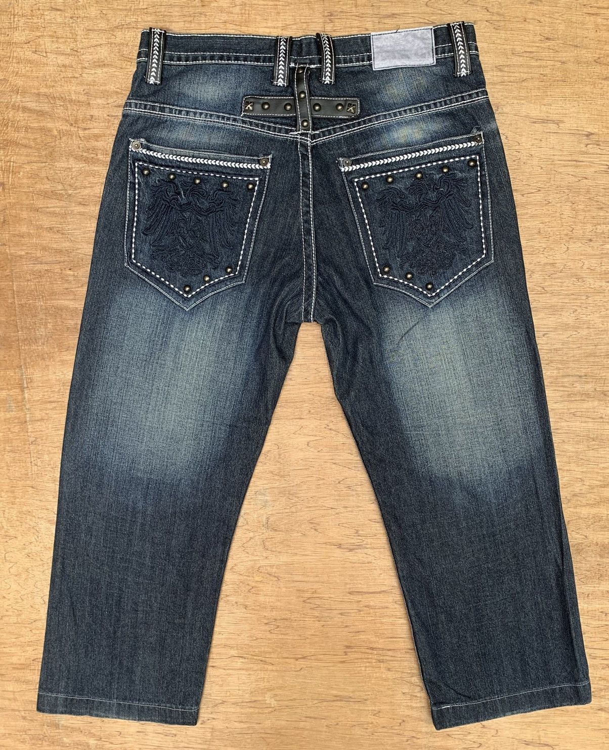 Other Black Carpet Baggy Denim Pants Size US 34 / EU 50 - 7 Thumbnail
