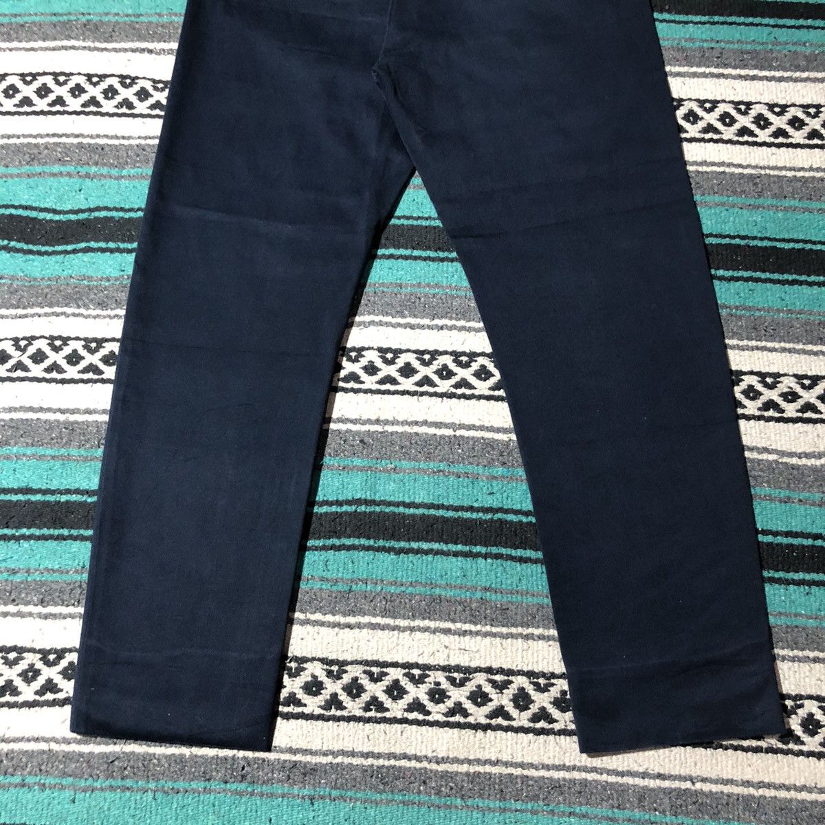 Prada Prada Navy Cotton Pants Size US 32 / EU 48 - 7 Thumbnail
