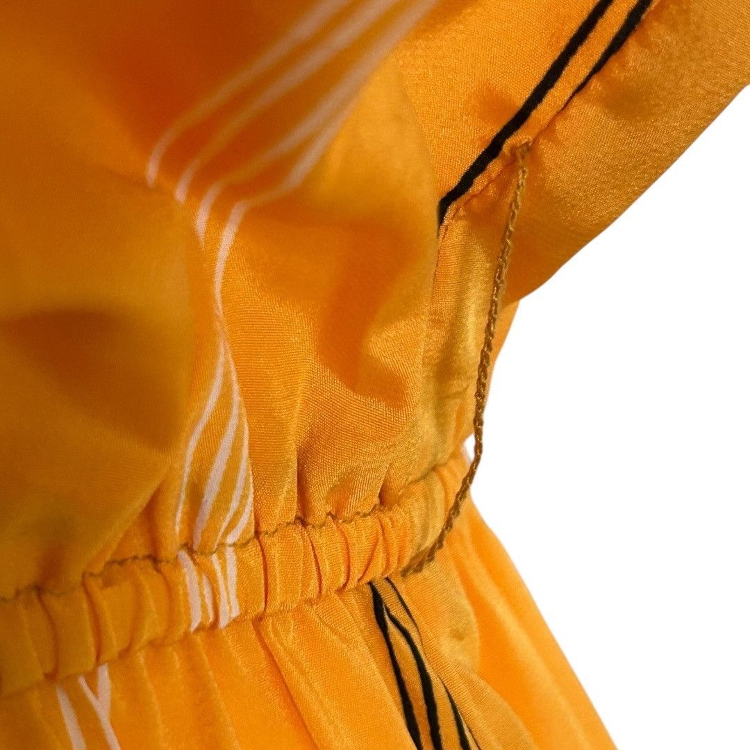 Other Vintage Herman Marcus Yellow Striped Long-Sleeve Dress & Bel Size M / US 6-8 / IT 42-44 - 7 Thumbnail