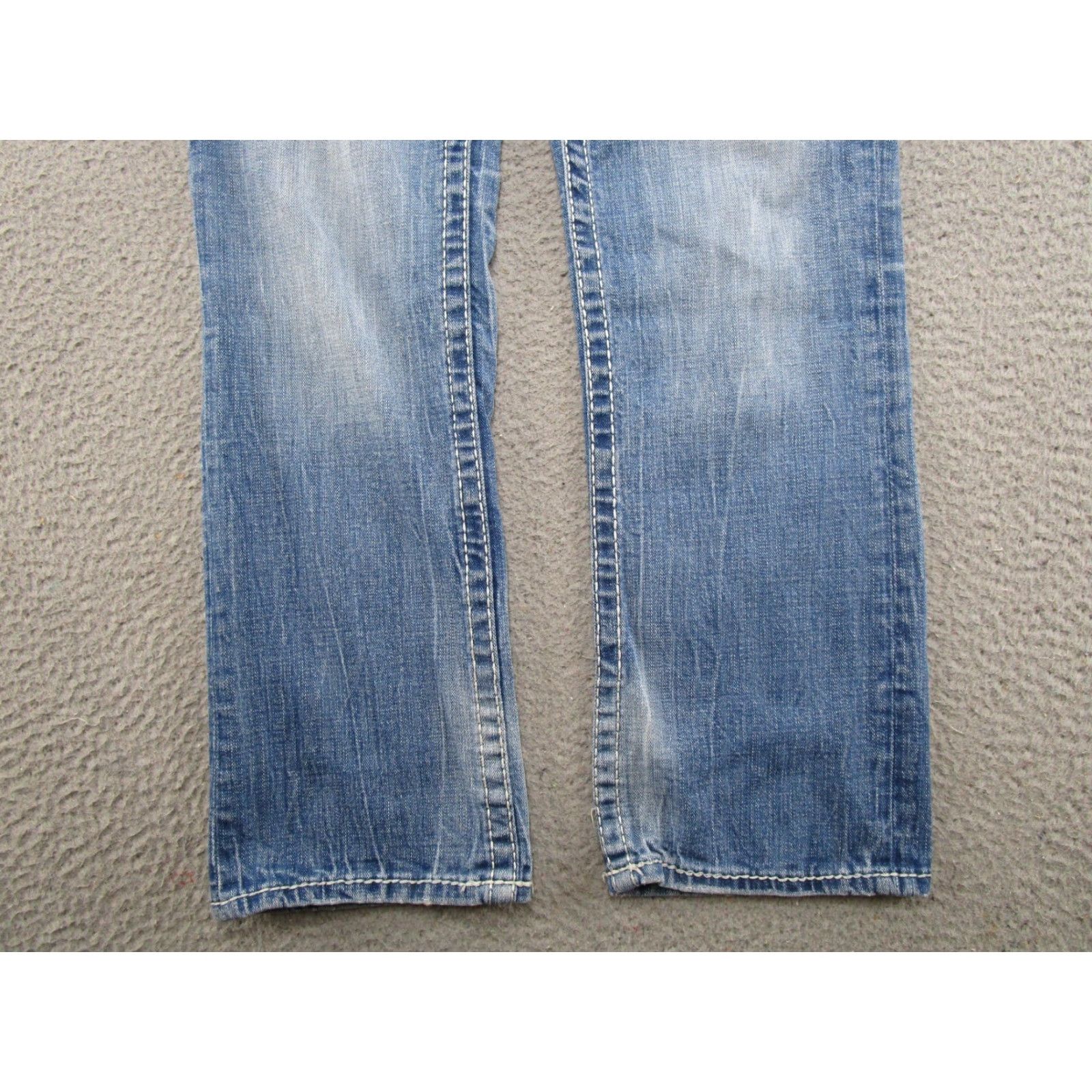 Vintage BIG STAR Liv Capri Jeans Womens Size 28 Blue Denim 5-Pocket Design Regular Rise Stars Vintage: No Size 28" / US 6 / IT 42 - 2 Thumbnail