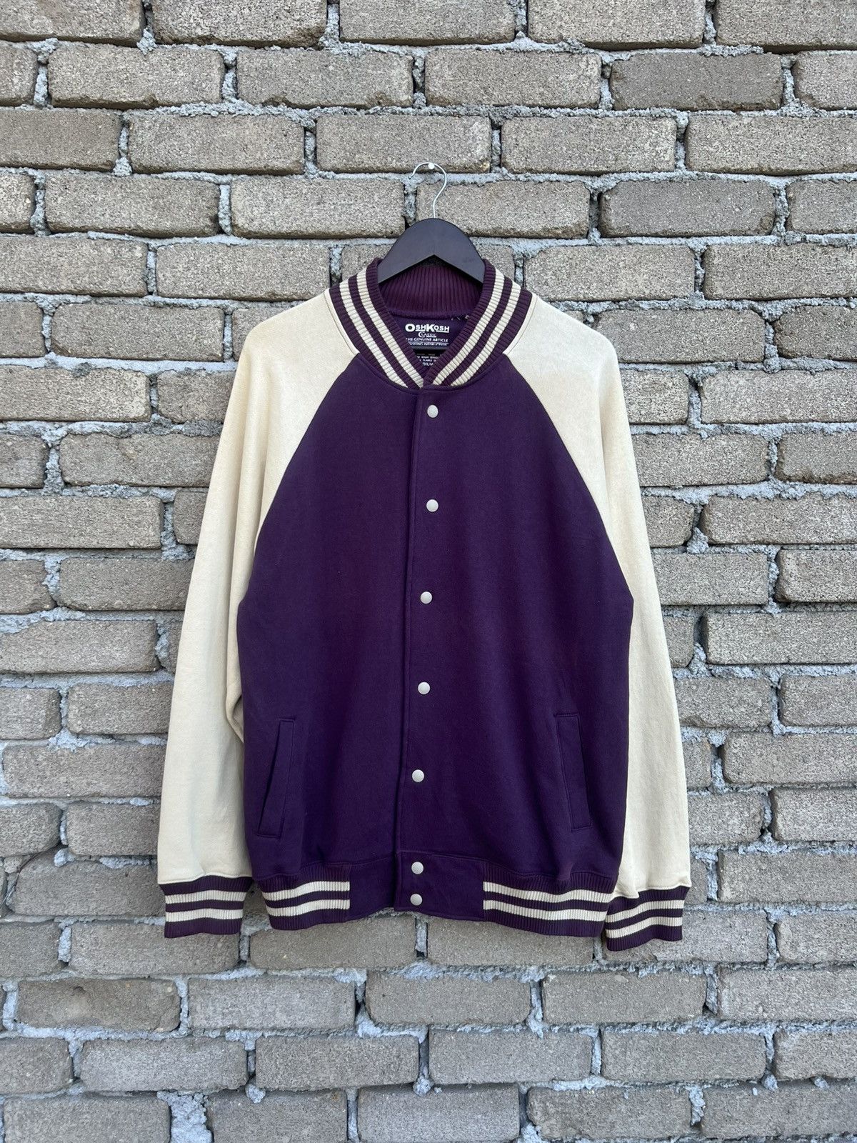 Oshkosh Oshkosh Classic Snap Button Sweatshirt Size US M / EU 48-50 / 2 - 2 Thumbnail