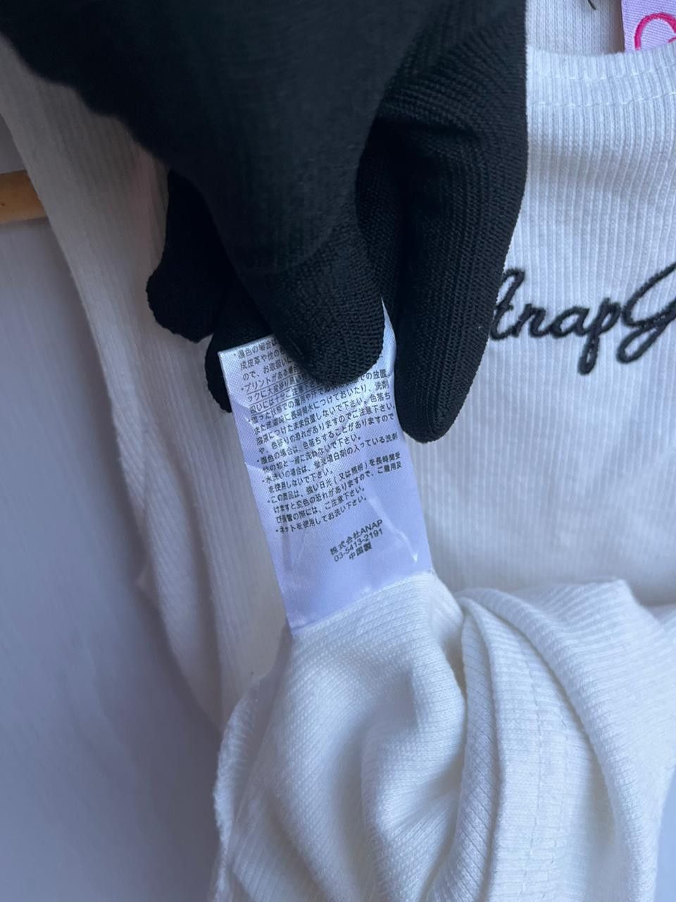 Japanese Brand STEAL! Anap Girl White Tanktop for Ladies LGB Size S / US 4 / IT 40 - 4 Thumbnail
