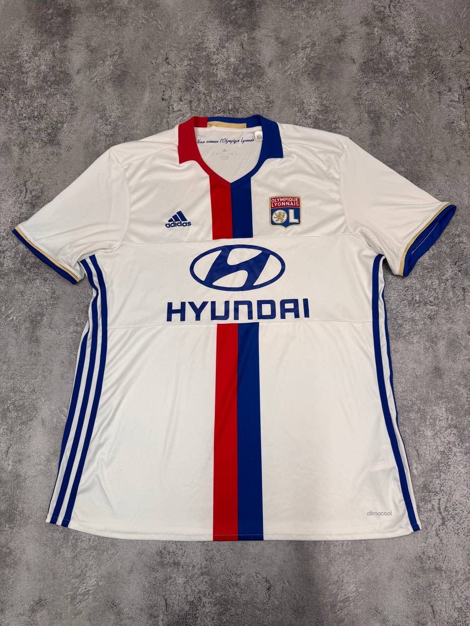 Adidas Adidas Olympique Lyonnais Home Jersey 2016-2017 Climacool Size US L / EU 52-54 / 3 - 1 Thumbnail