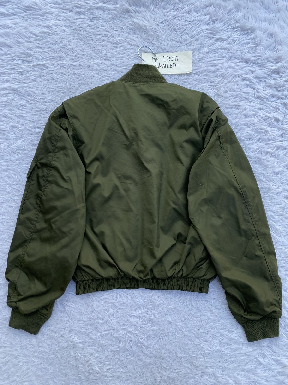 Avirex Vintage Scovill Green US Avirex Army Nylon Bomber Jacket Size US M / EU 48-50 / 2 - 16 Thumbnail