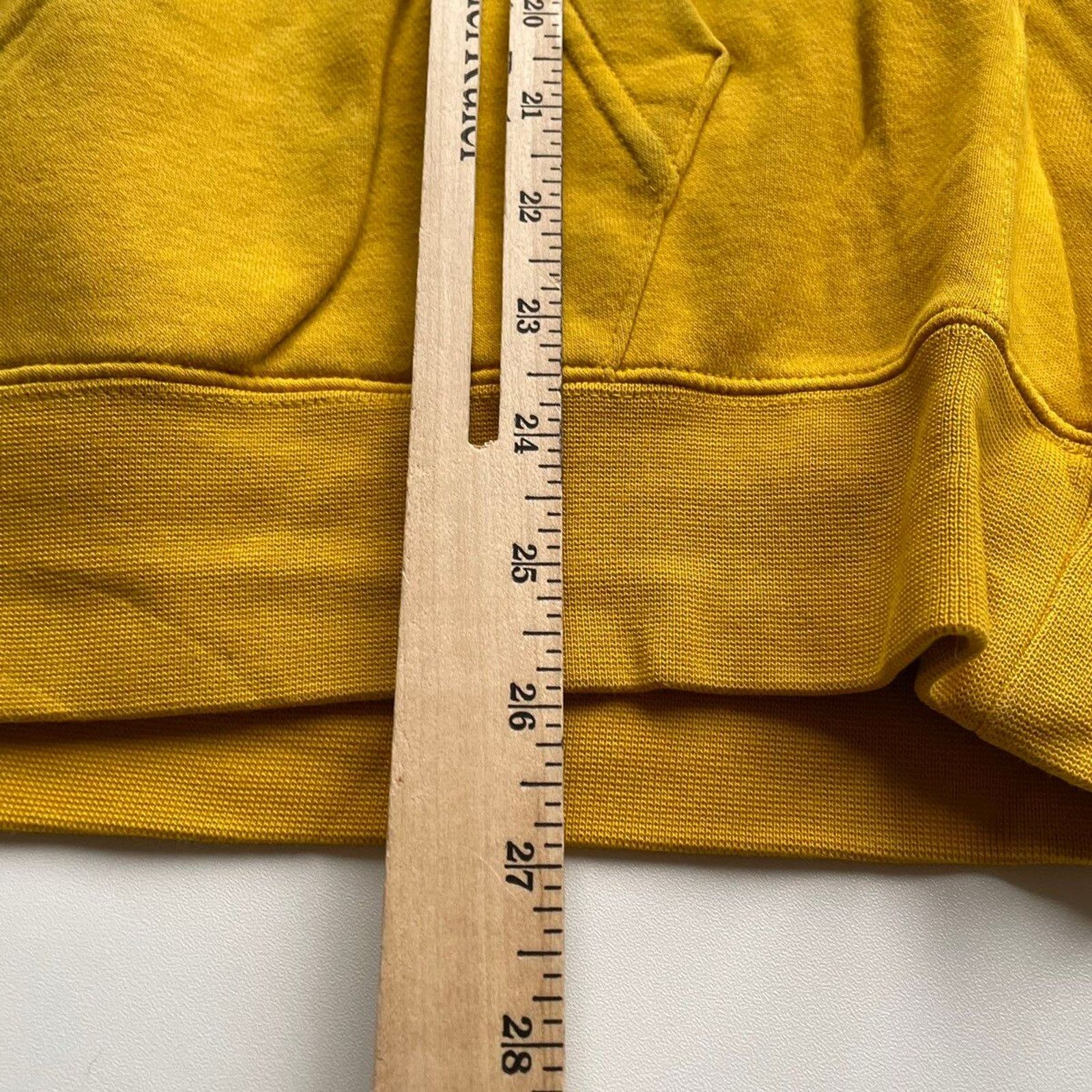 Nike × Vintage Vintage Y2K Nike Embroidered Swoosh Yellow Hoodie Large Rare Size US L / EU 52-54 / 3 - 7 Thumbnail
