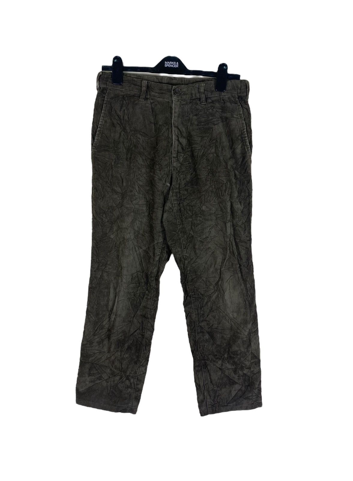 Comme des Garcons AW2004 Comme Des Garcons Homme Corduroy Pants Size US 31 - 2 Thumbnail