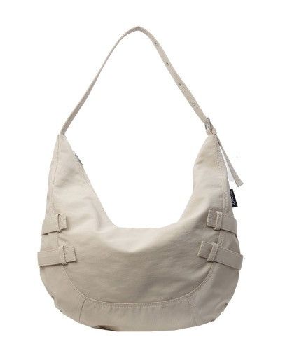 Japanese Brand Huskycat Korean canvas croissant bag Size ONE SIZE - 6 Thumbnail