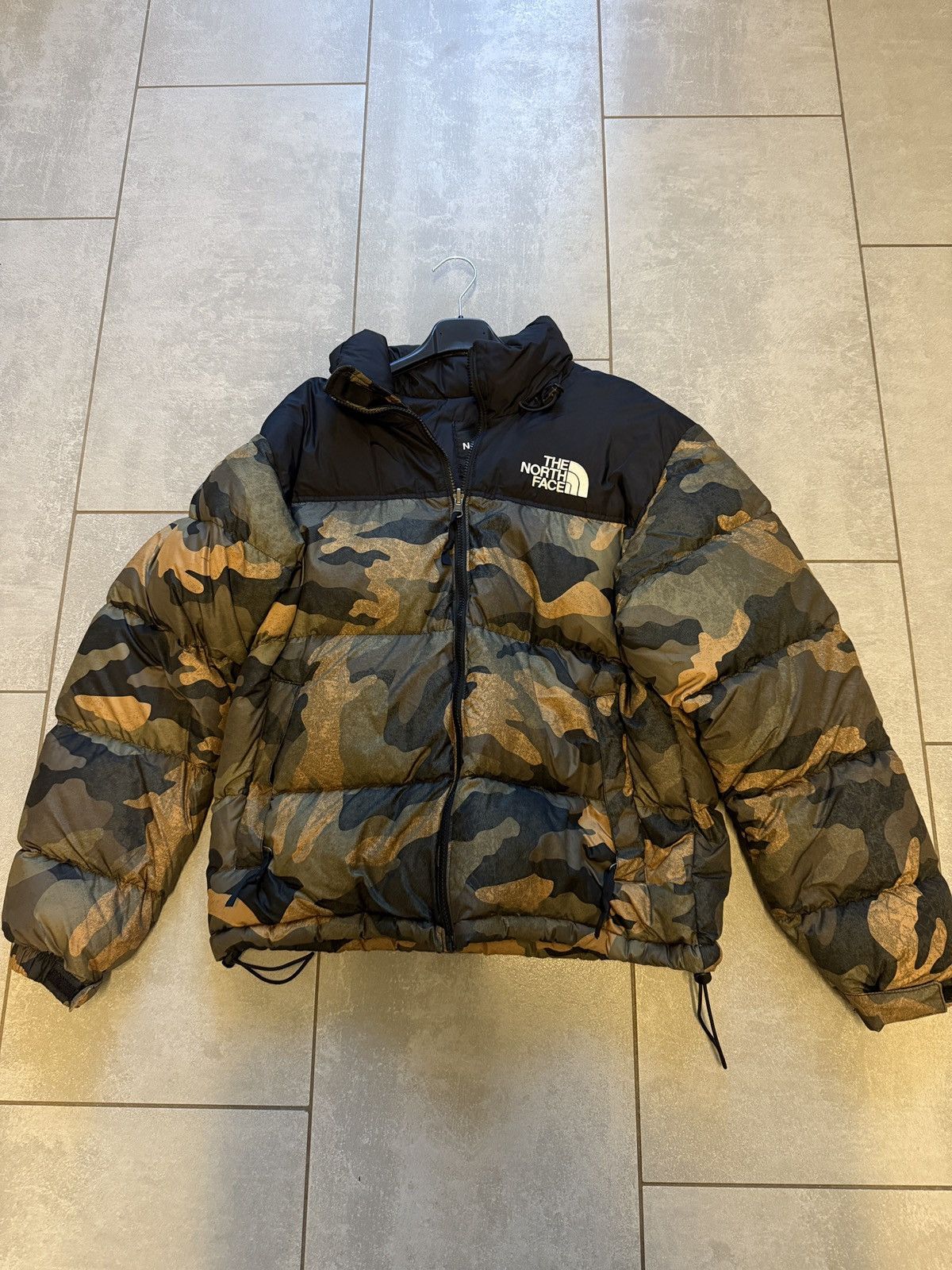 THE NORTH FACE 1996 Retro Nuptse Jacket 700 camo jacket - Main Image