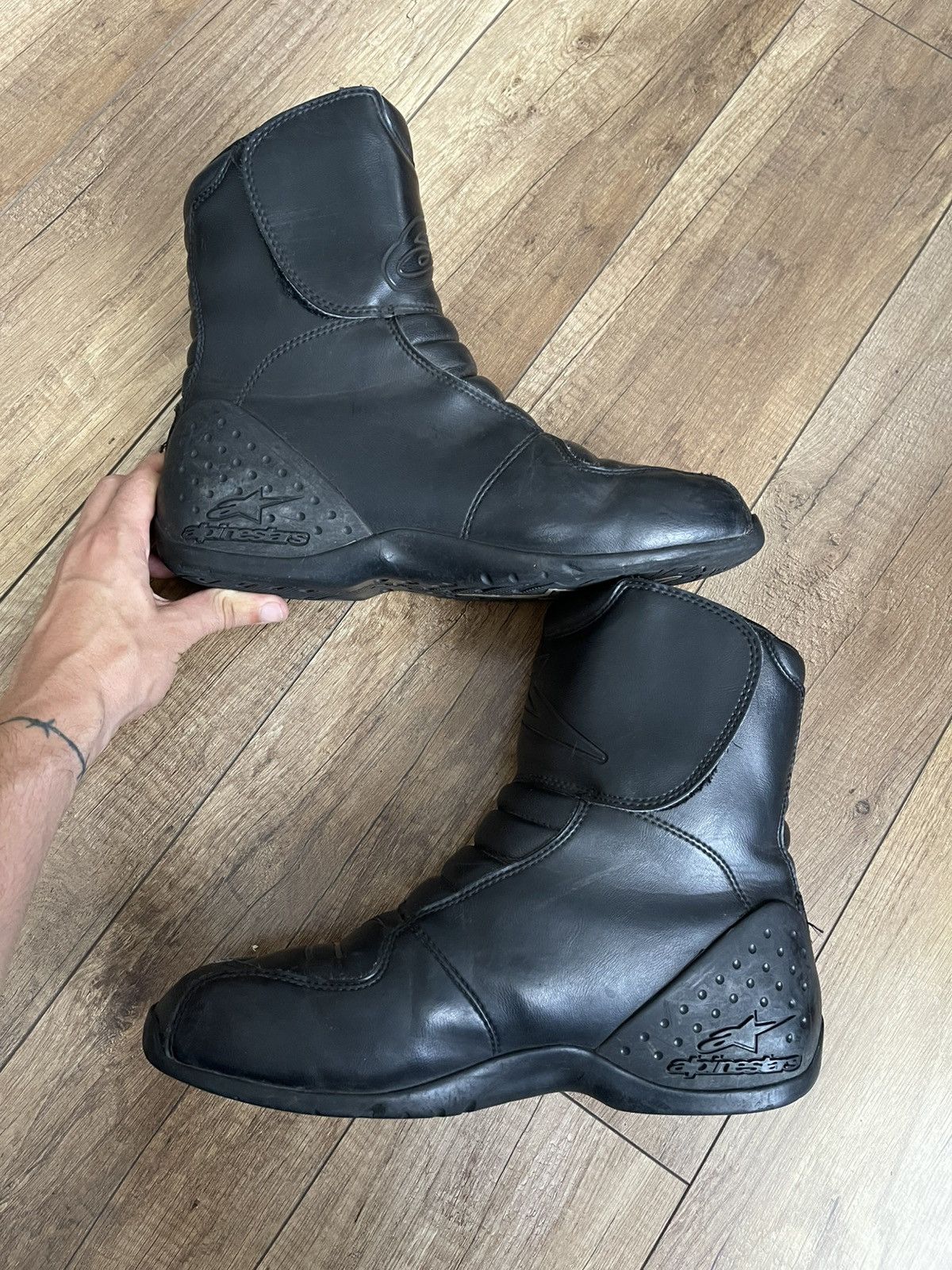 Alpinestars Alpinestars Leather Moto Boots Shoes Size US 11.5 / EU 44-45 - 6 Thumbnail
