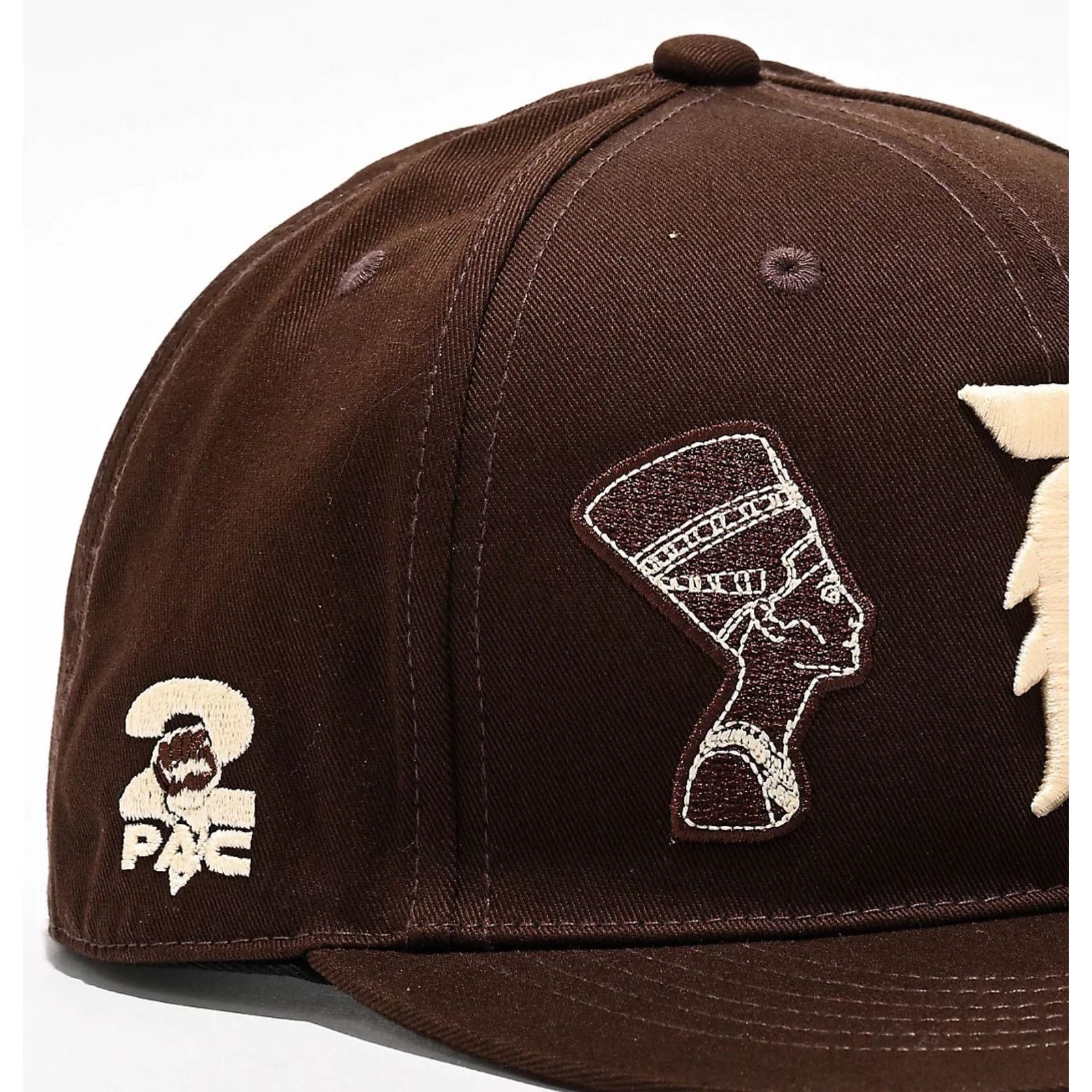Primitive Primitive X Tupac Shakur 2Pac Royalty Snapback Hat Cap Size ONE SIZE - 4 Thumbnail