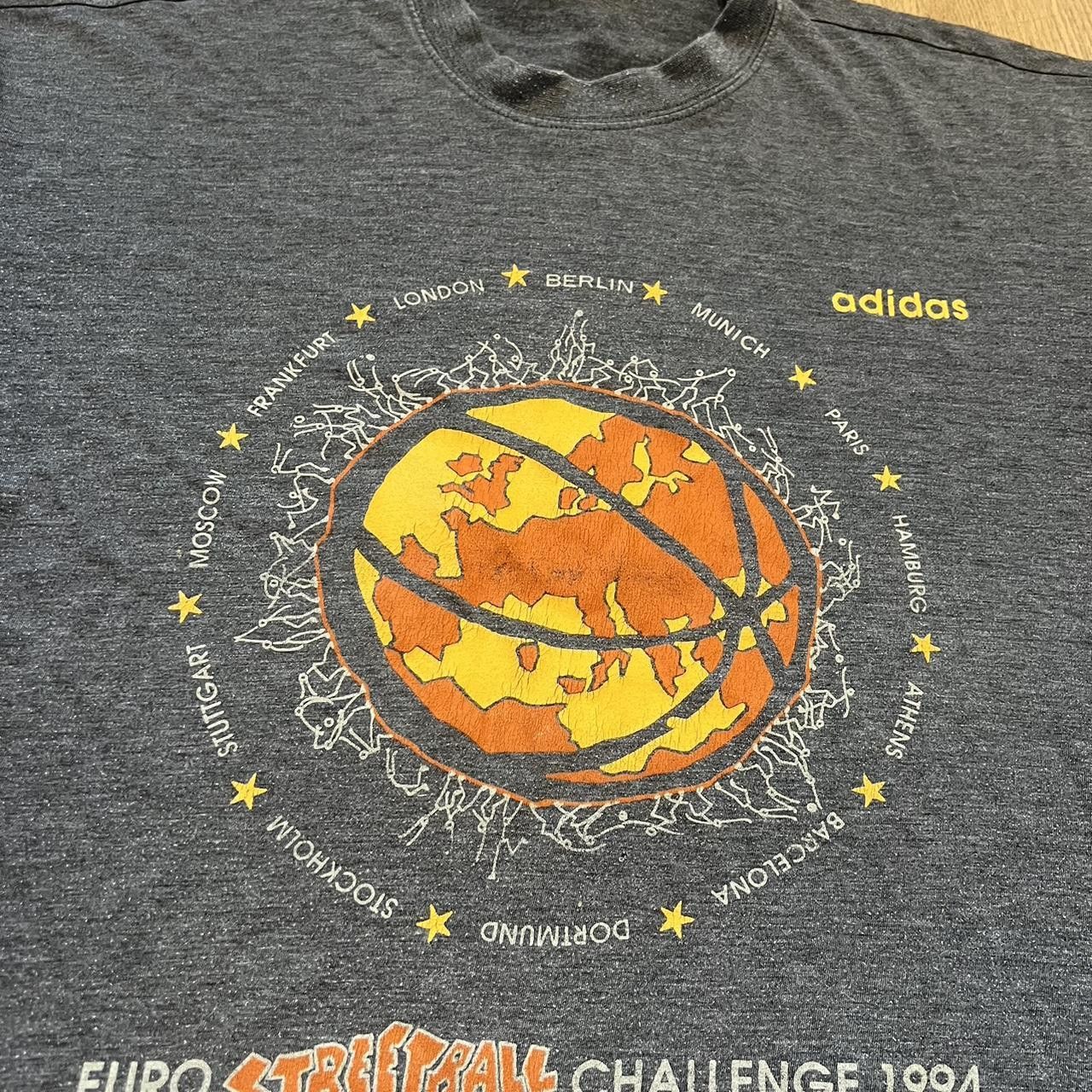 Adidas 1994 Adidas Streetball Challenge Football Shirt Vintage Size US M / EU 48-50 / 2 - 5 Thumbnail