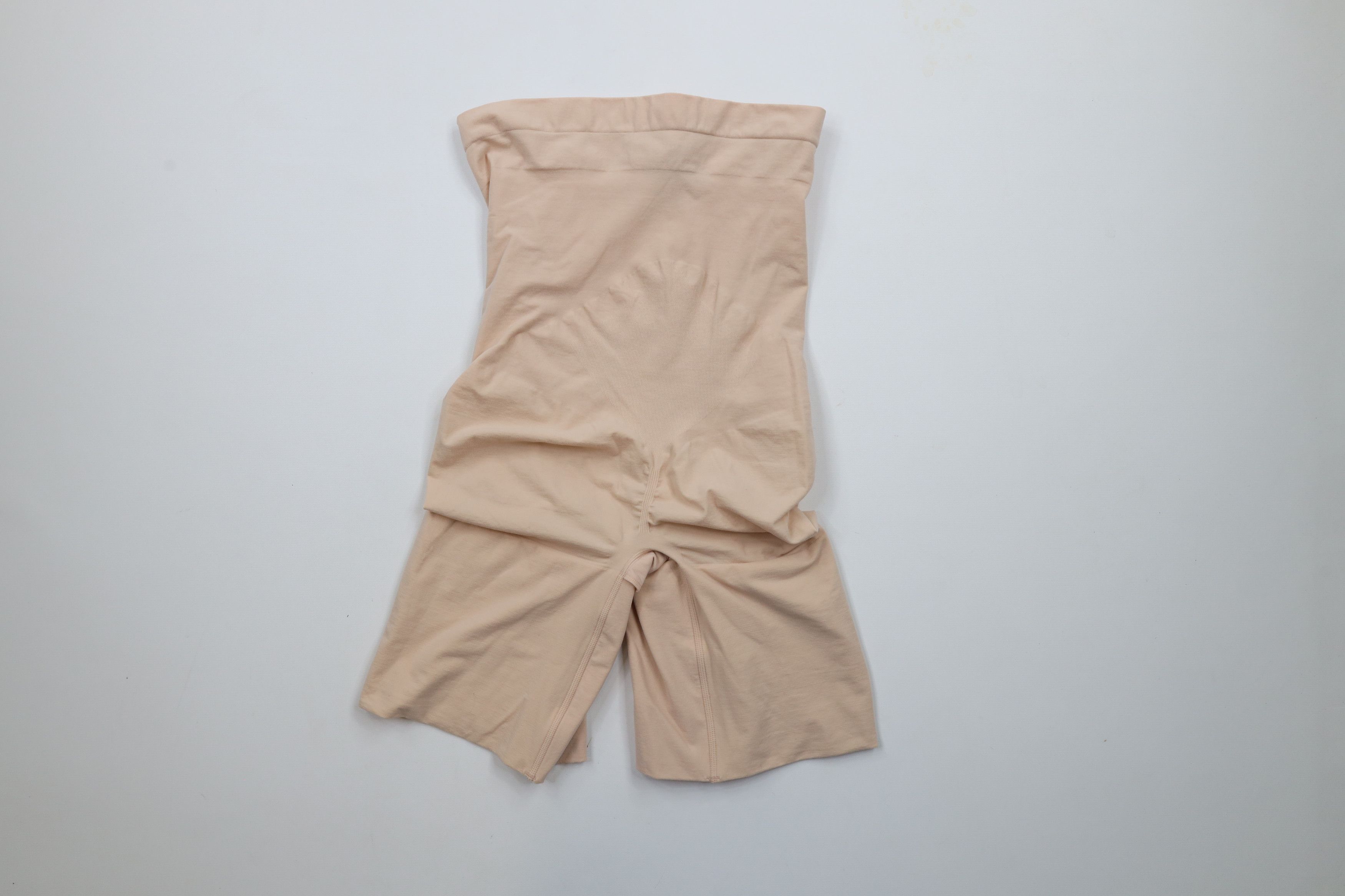 Spanx × Vintage Spanx Waisted Seamless Power Shapewear Mid Thigh Shorts Pink Size 23" - 6 Thumbnail