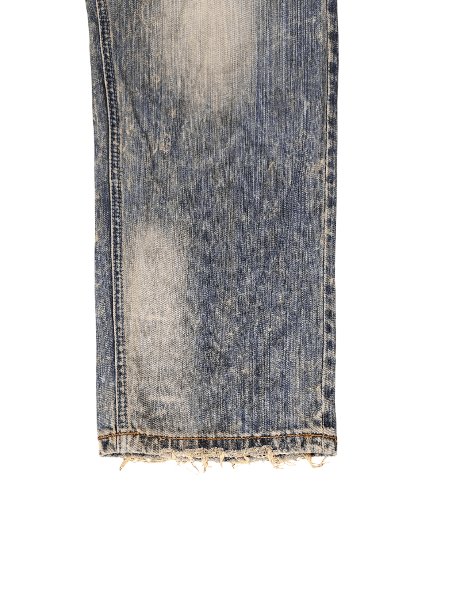 Comme des Garcons × Undercover Baggy Jeans Akoo Brand Acid Wash Distress Denim Wide Leg Size US 42 / EU 58 - 6 Thumbnail