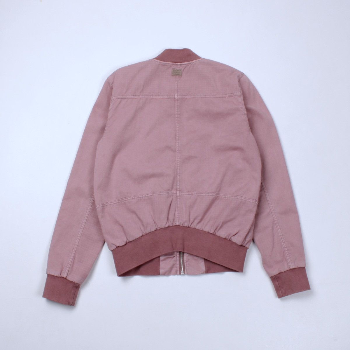 Designer × G-Star G-STAR RAW Chopper Slim Garment Dyed Pink Bomber Size XS / US 0-2 / IT 36-38 - 17 Thumbnail