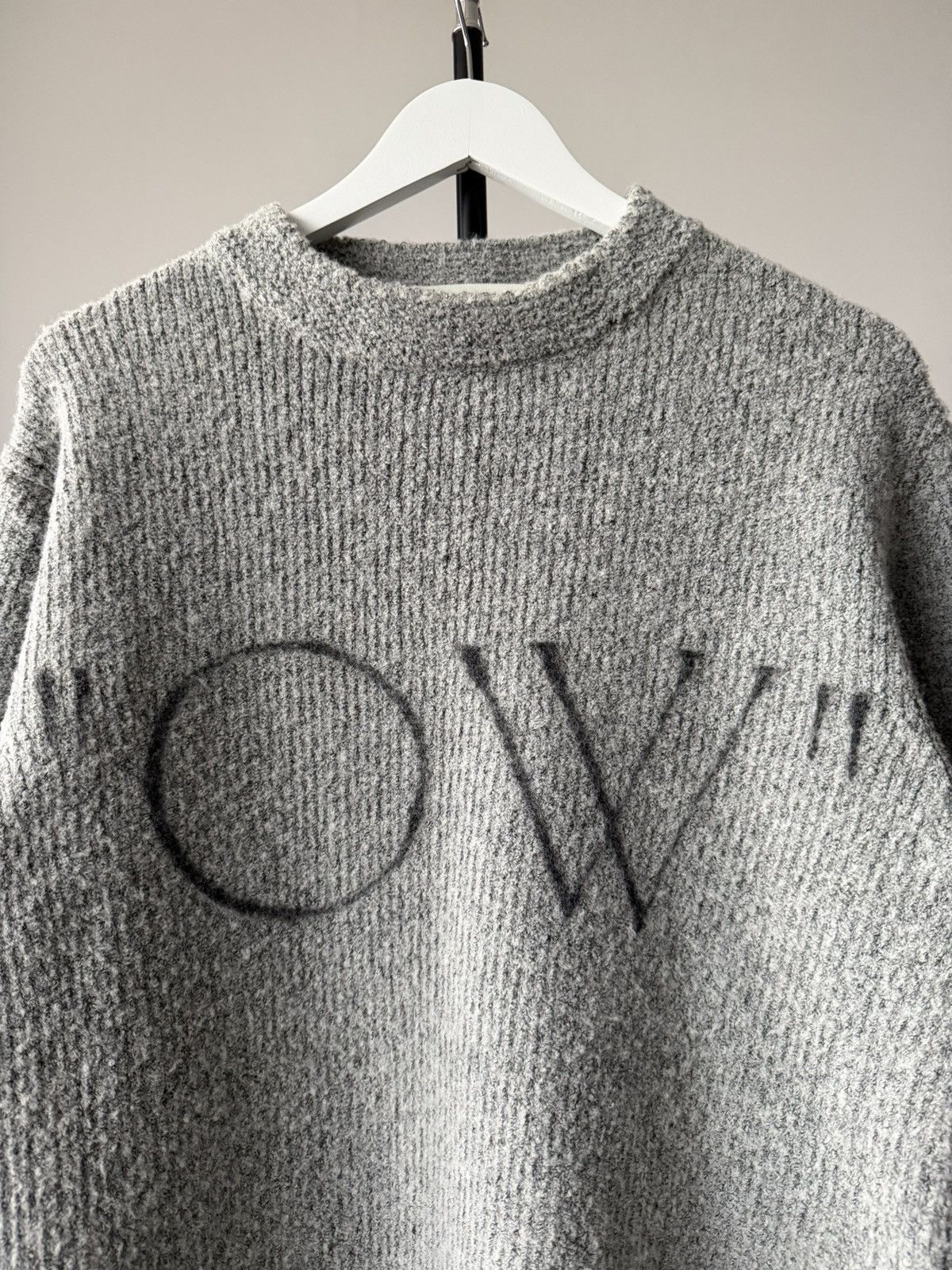 Off-White OFF WHITE vintage knitted sweater Virgil Abloh archive Size US M / EU 48-50 / 2 - 3 Thumbnail