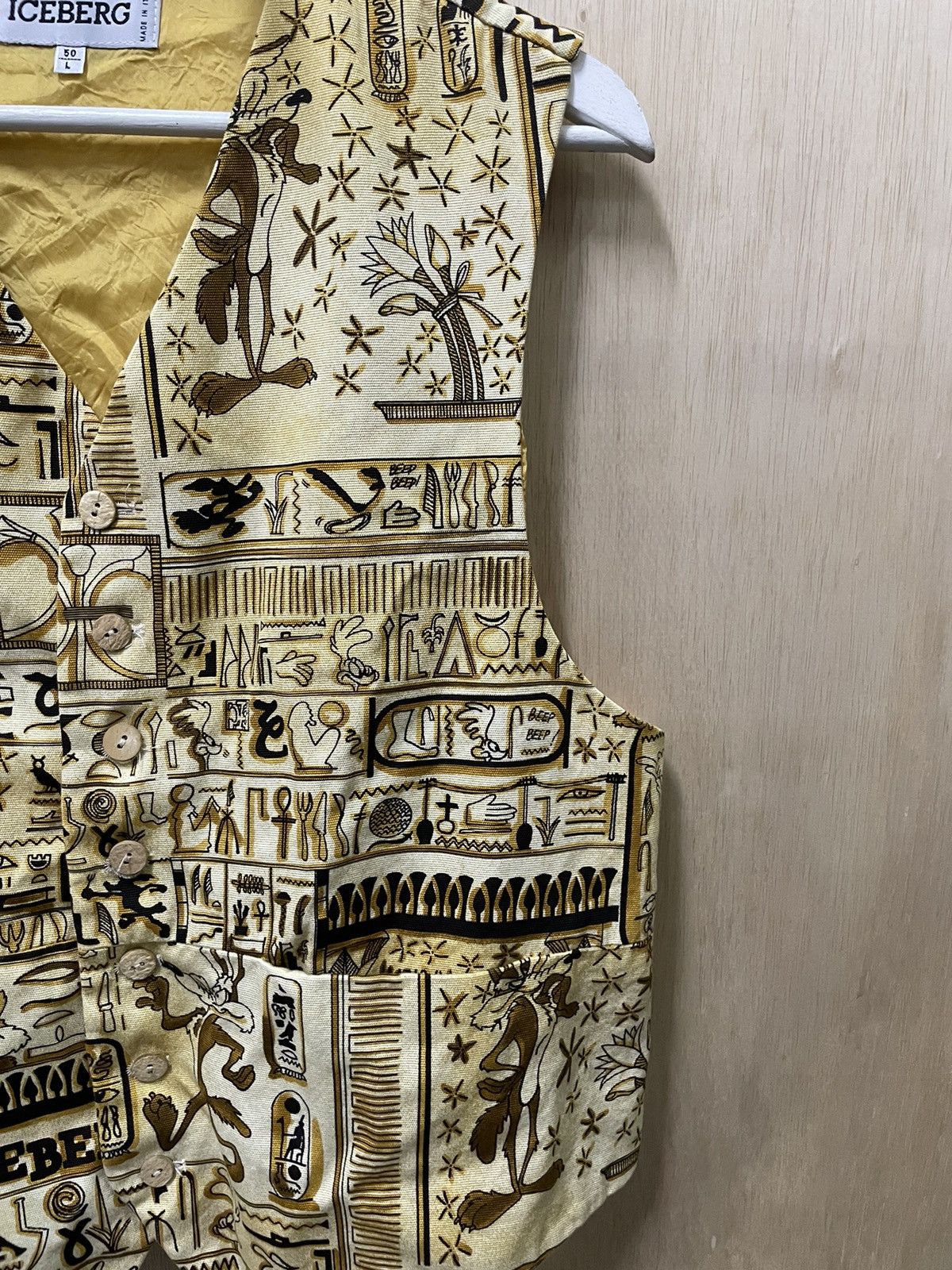 Iceberg × Vintage Vintage Iceberg Vest Size 50L - 2 Thumbnail