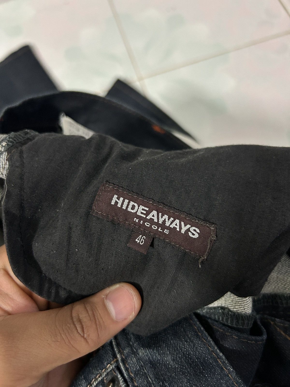 If Six Was Nine Hideways nicole club flared whiskered fade jeans japan punk Size US 32 / EU 48 - 9 Thumbnail