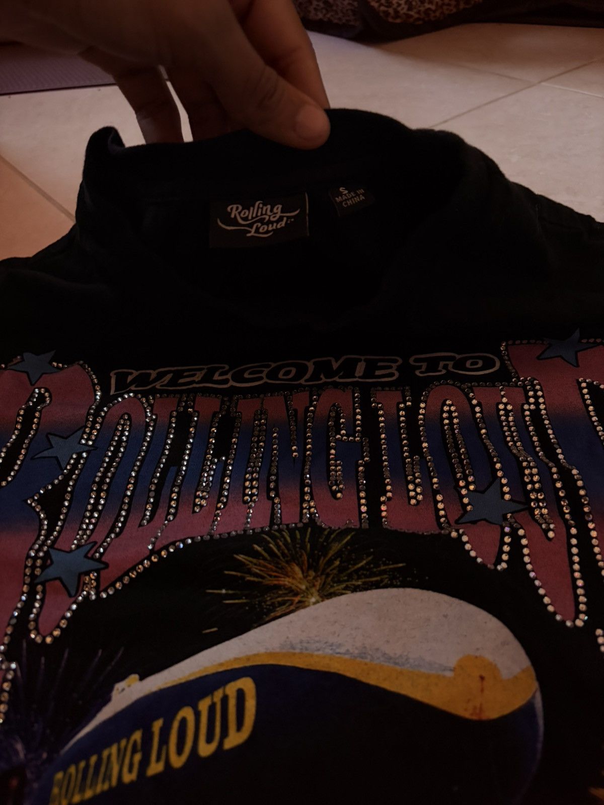 Rolling Loud Rolling Loud Miami tour Tee shirt Studded Size US S / EU 44-46 / 1 - 3 Thumbnail