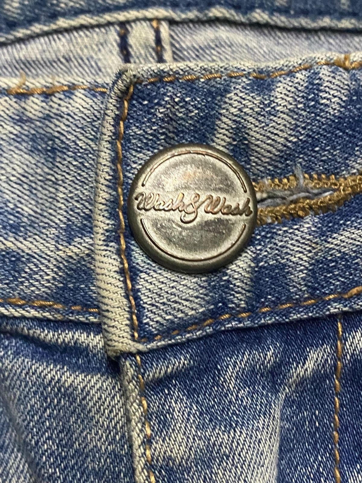 Other Peoples Republic Union Wash&Wash Distressed Denim Fade Jeans Size US 31 - 8 Thumbnail