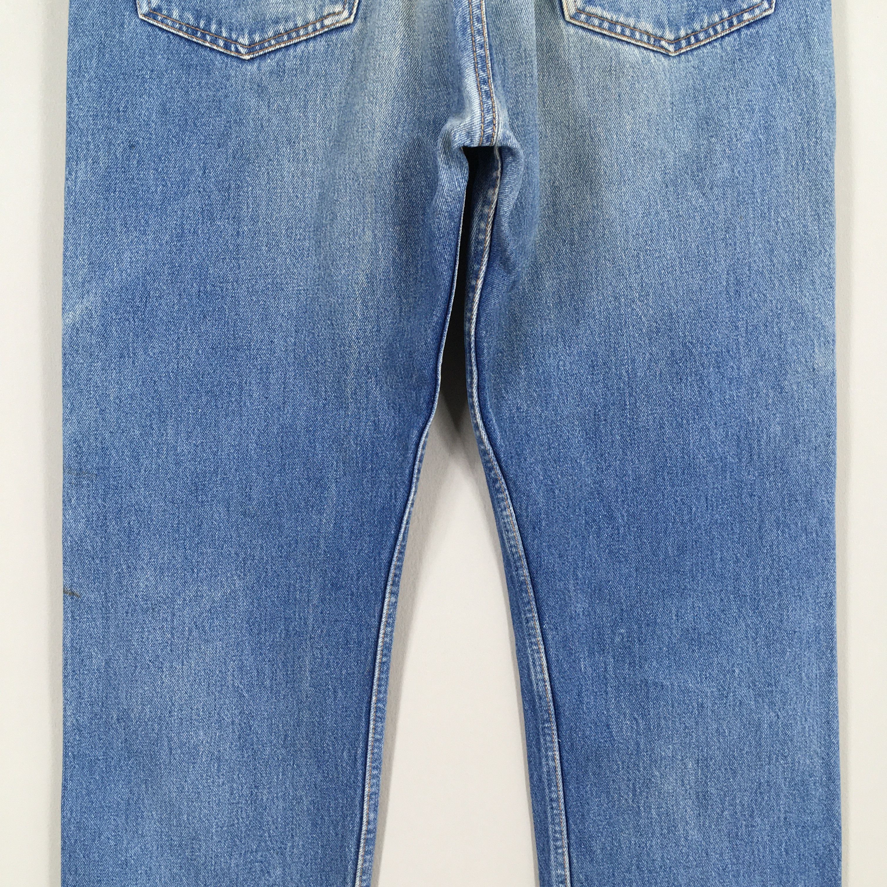 Size 36x30 Vintage 90s Levi's 501 Faded Blue Jeans