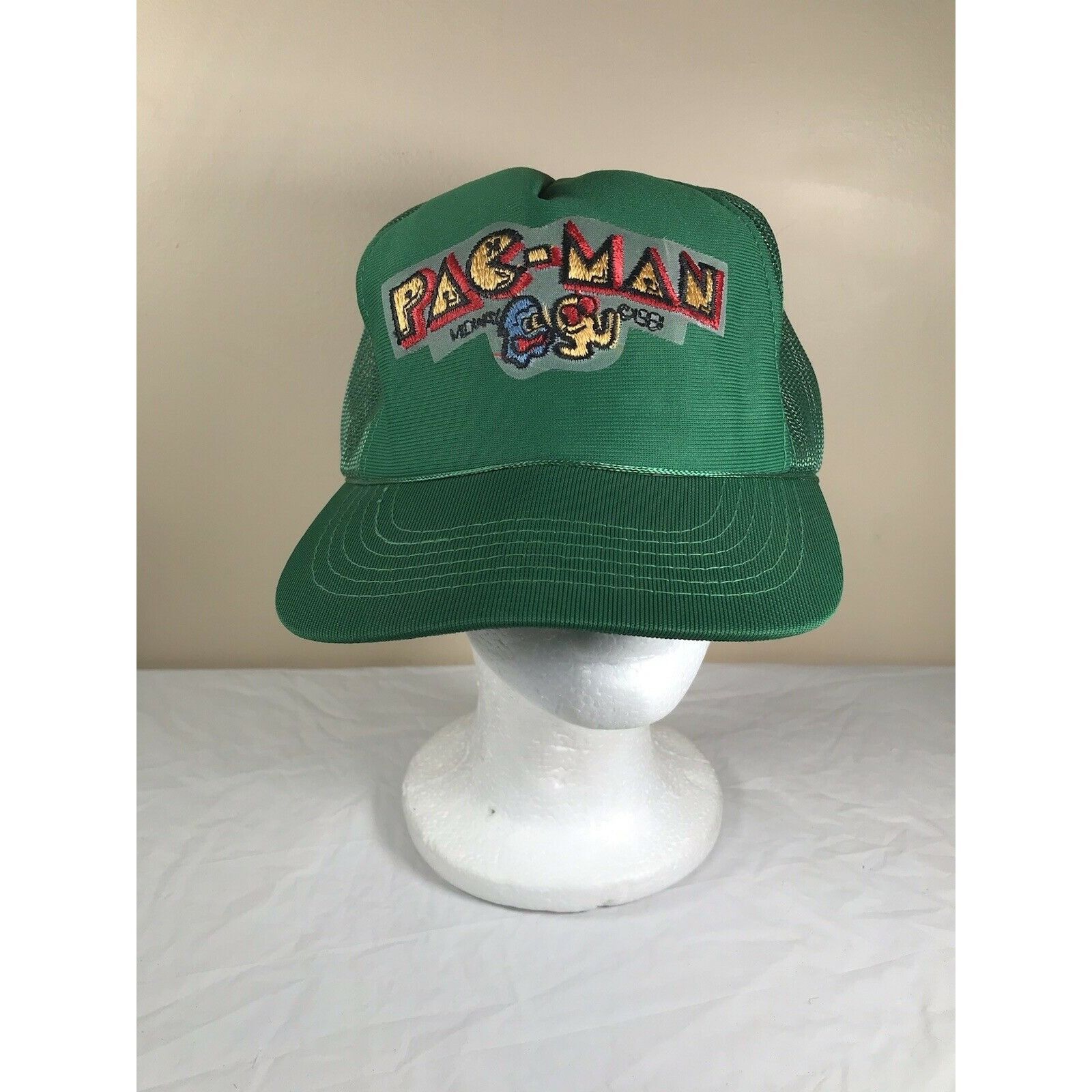 Vintage Vintage PAC-MAN MIDWAY 1981 SEWN SNAPBACK TRUCKER BASEBALL H Size ONE SIZE - 1 Thumbnail