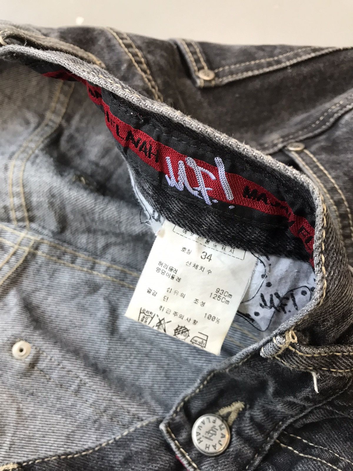 Vintage Vintage majah flavah big pocket denim Size US 36 / EU 52 - 6 Thumbnail