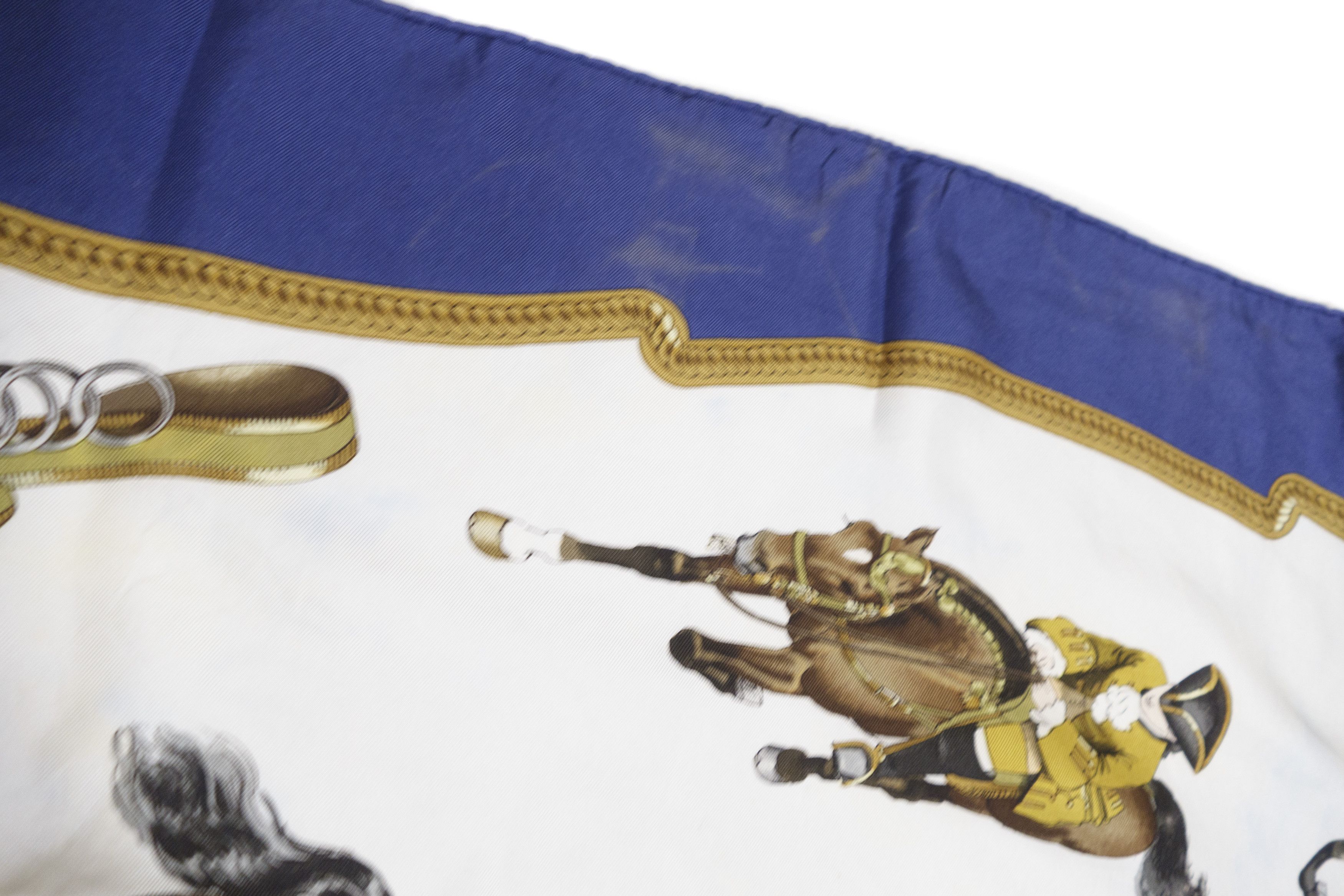 Hermes 90S Ledoux Printed Silk Scarf Vintage Size ONE SIZE - 4 Thumbnail