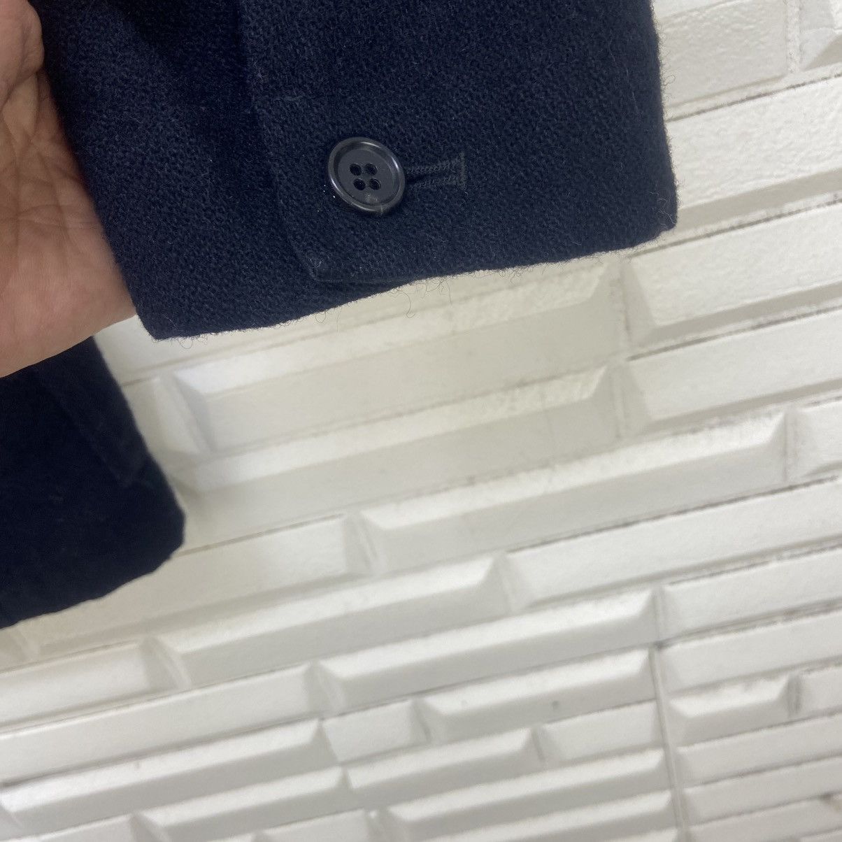 Japanese Brand L’homme Et Vous Paris Wool Heavy Coat Size US M / EU 48-50 / 2 - 6 Thumbnail