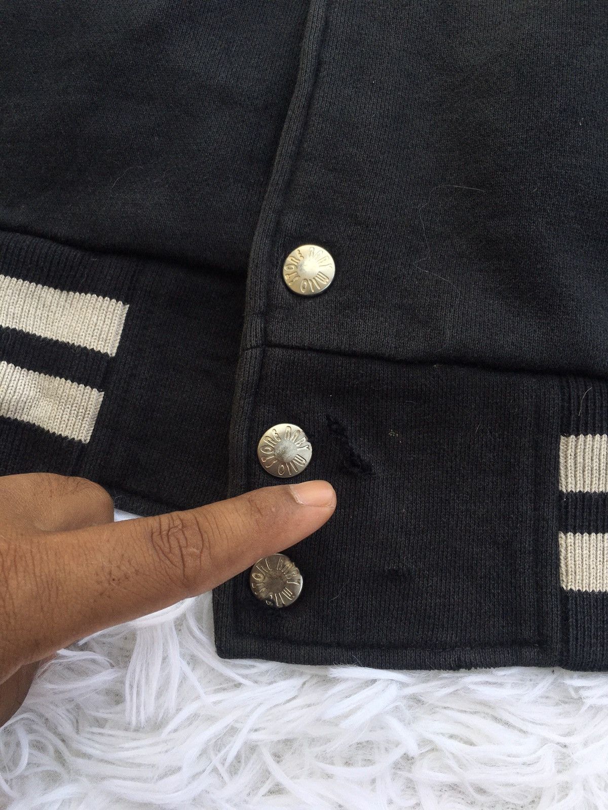Bape × Kaws Bape x Kaws Baby Milo Varsity Jacket Size US S / EU 44-46 / 1 - 18 Thumbnail