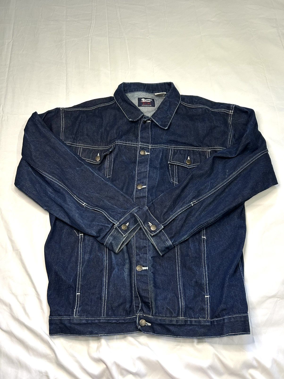 Other NAVY BLUE DENIM JEAN JACKET Size US L / EU 52-54 / 3 - 1 Thumbnail