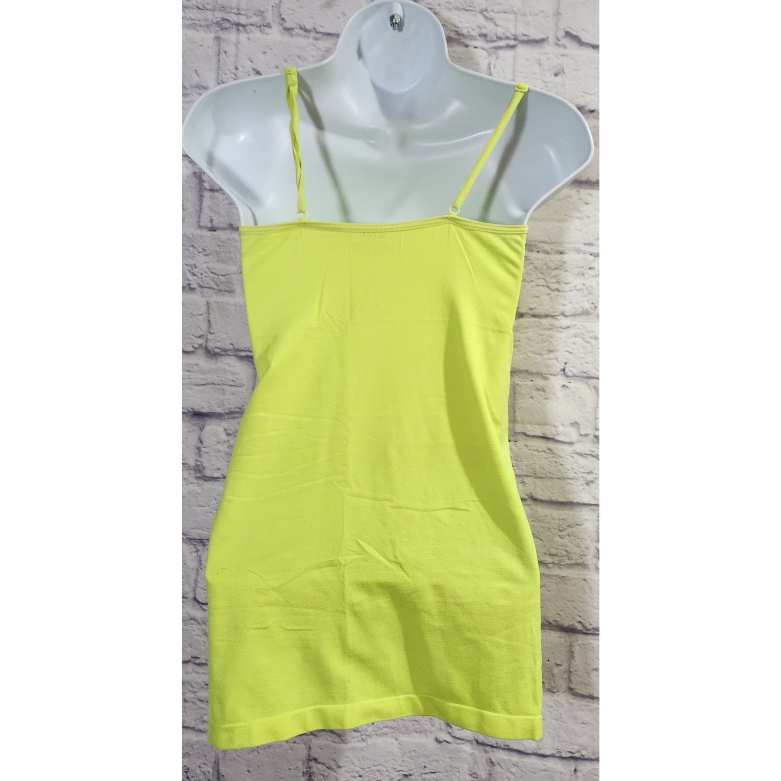 Other XOXO Bright Yellow Adjustable Spaghetti Straps Tank Top M Size M / US 6-8 / IT 42-44 - 3 Thumbnail