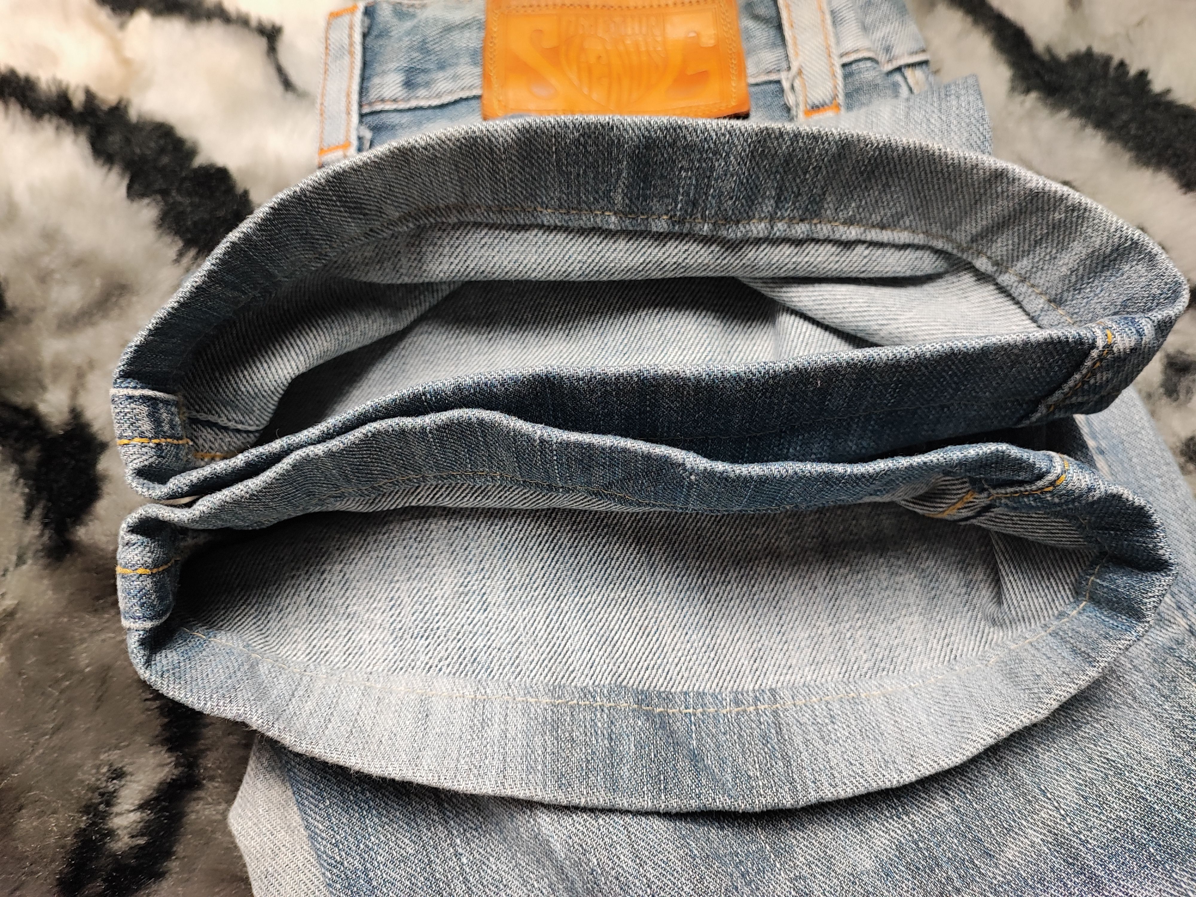 Edwin Thrashed Distressed Jeans ERD Grunge Chrome Size US 30 / EU 46 - 22 Thumbnail