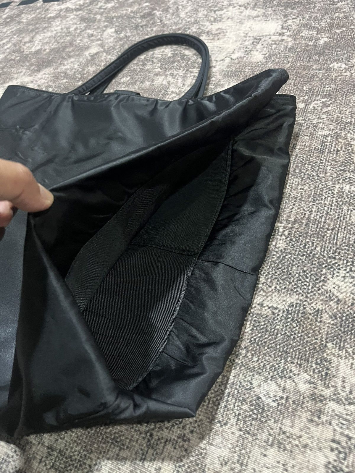 Yohji Yamamoto Yohji Yamamoto Nylon Tote Bag Size ONE SIZE - 5 Thumbnail