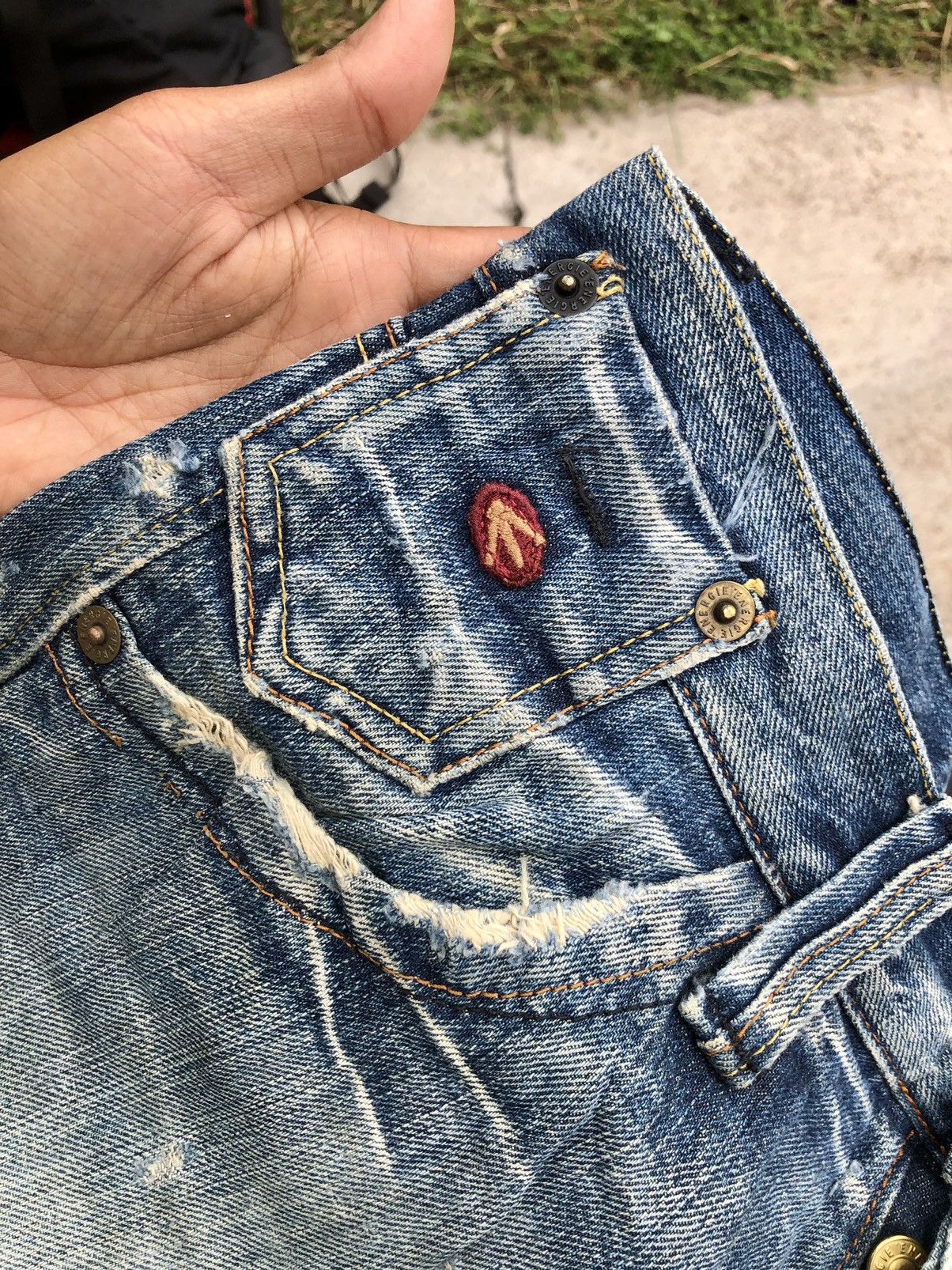Energie VTGE ENERGIE KIRK Distressed Denim Size US 31 - 3 Thumbnail