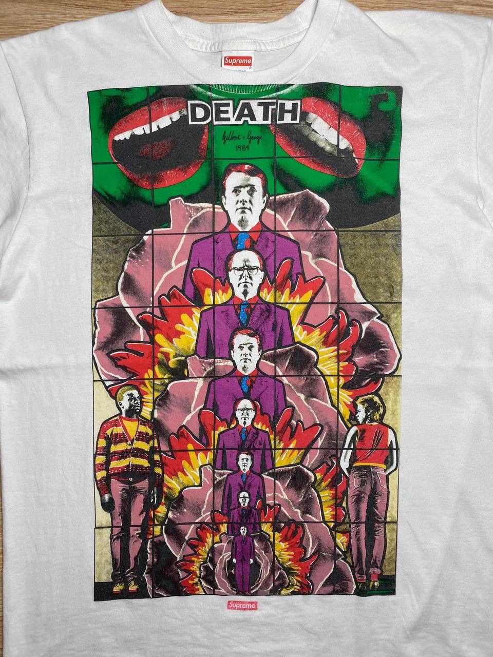 Supreme Gilbert and George DEATH Tee Size US M / EU 48-50 / 2 - 3 Thumbnail