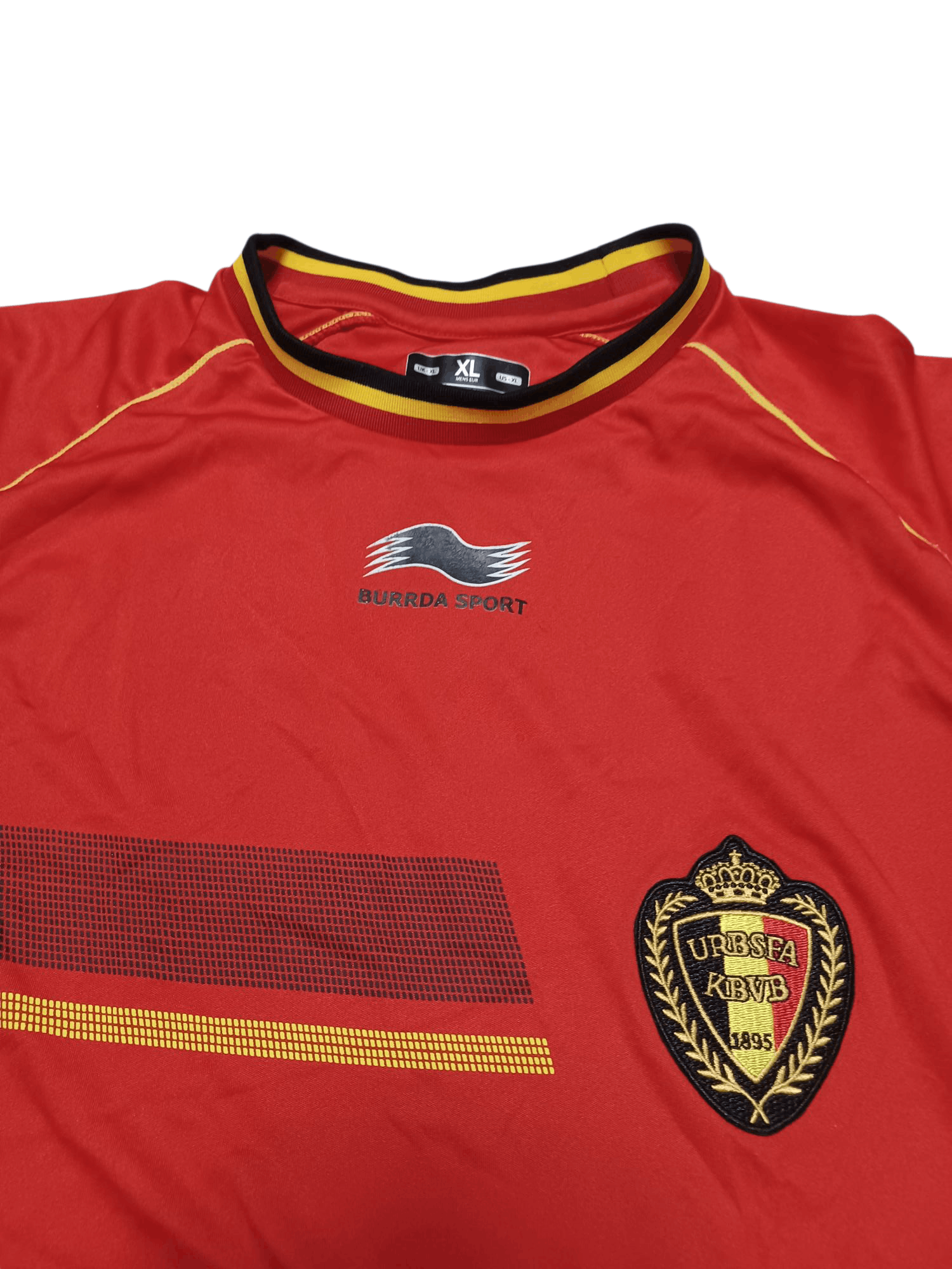 Other BELGIUM BURRDA 2014 VINTAGE SOCCER JERSEY BLOKECORE Size US XL / EU 56 / 4 - 2 Thumbnail