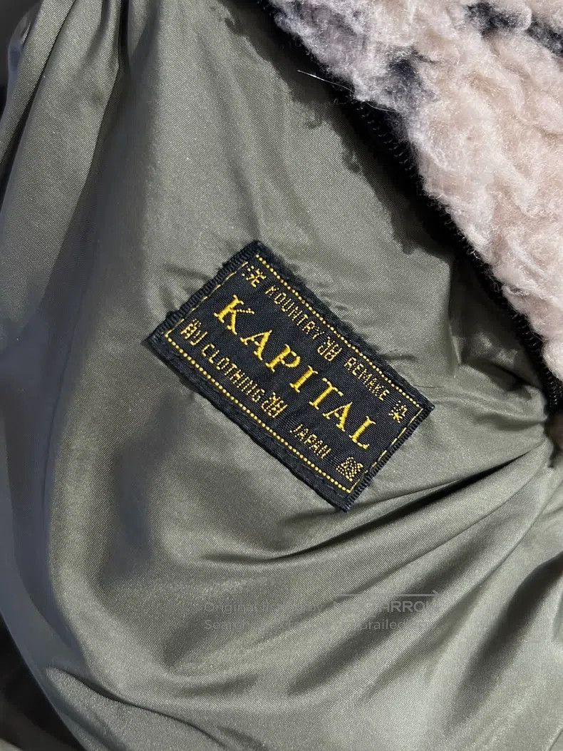 Kapital Kapital Double-sided broken flower prism fleece coat Size US L / EU 52-54 / 3 - 6 Thumbnail