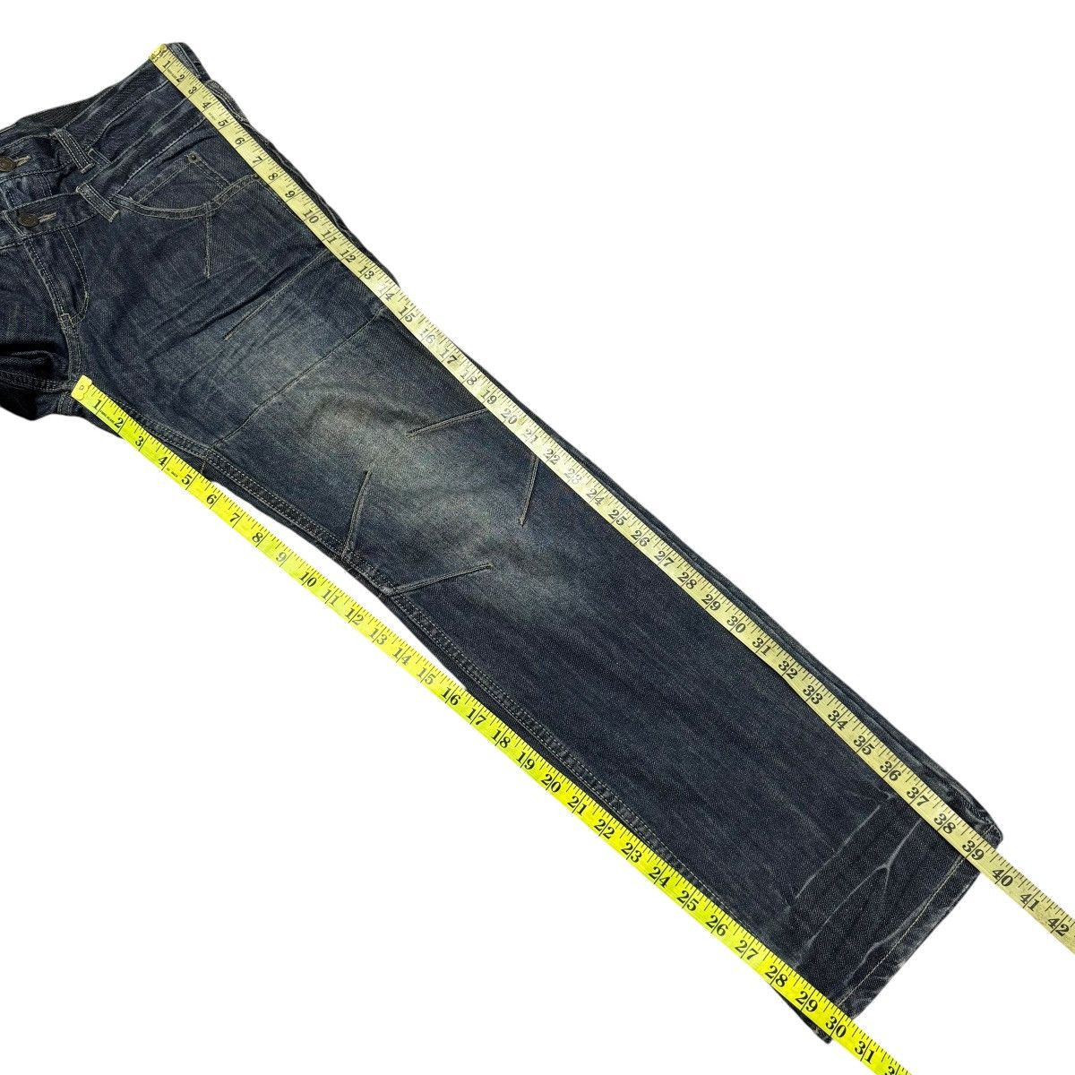 PPFM PPFM Double Waist Layered Denim Jeans Size US 32 / EU 48 - 19 Thumbnail
