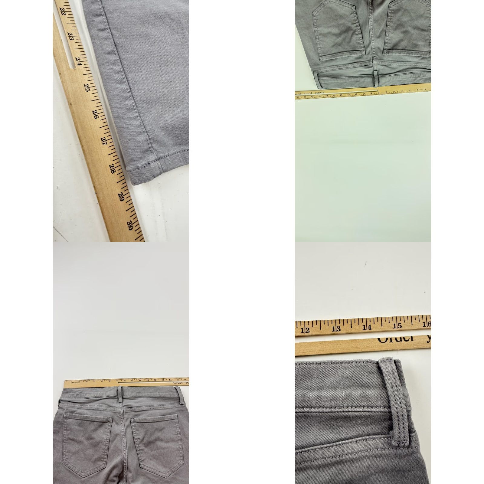 Banana Republic Banana Republic Jeans 28 Gray Slim Straight Premium Denim Stretch Mens Size US 28 / EU 44 - 8 Thumbnail