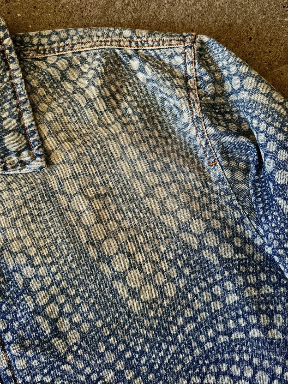 Louis Vuitton × Yayoi Kusama Louis Vuitton - Yayoi Kusama - Pumpkin - Denim Jacket Size US M / EU 48-50 / 2 - 8 Thumbnail