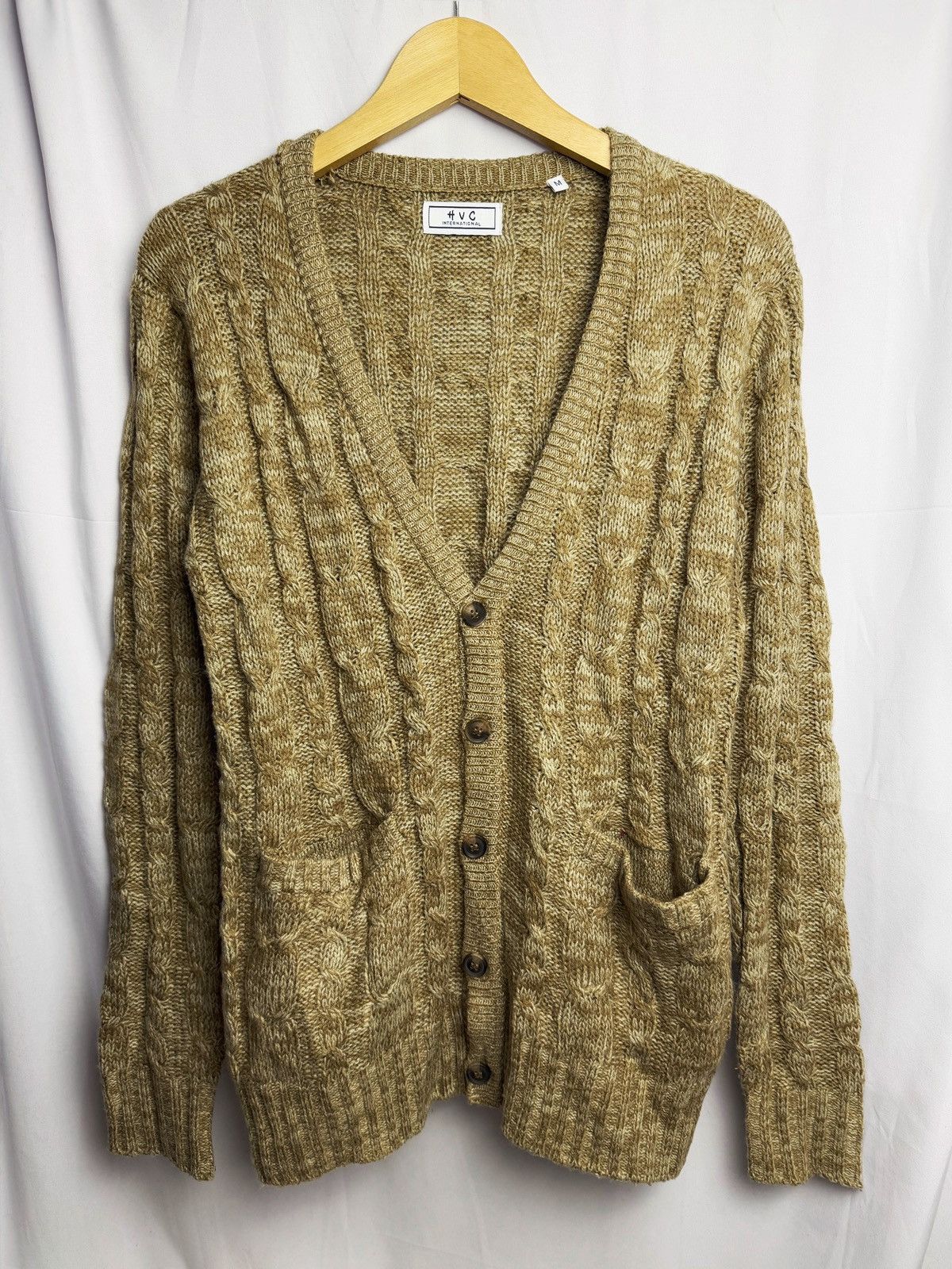 Beauty Beast × Hysteric Glamour × Japanese Brand Japanese Cable Cardigan Knit Hvc Styled Size US M / EU 48-50 / 2 - 1 Thumbnail