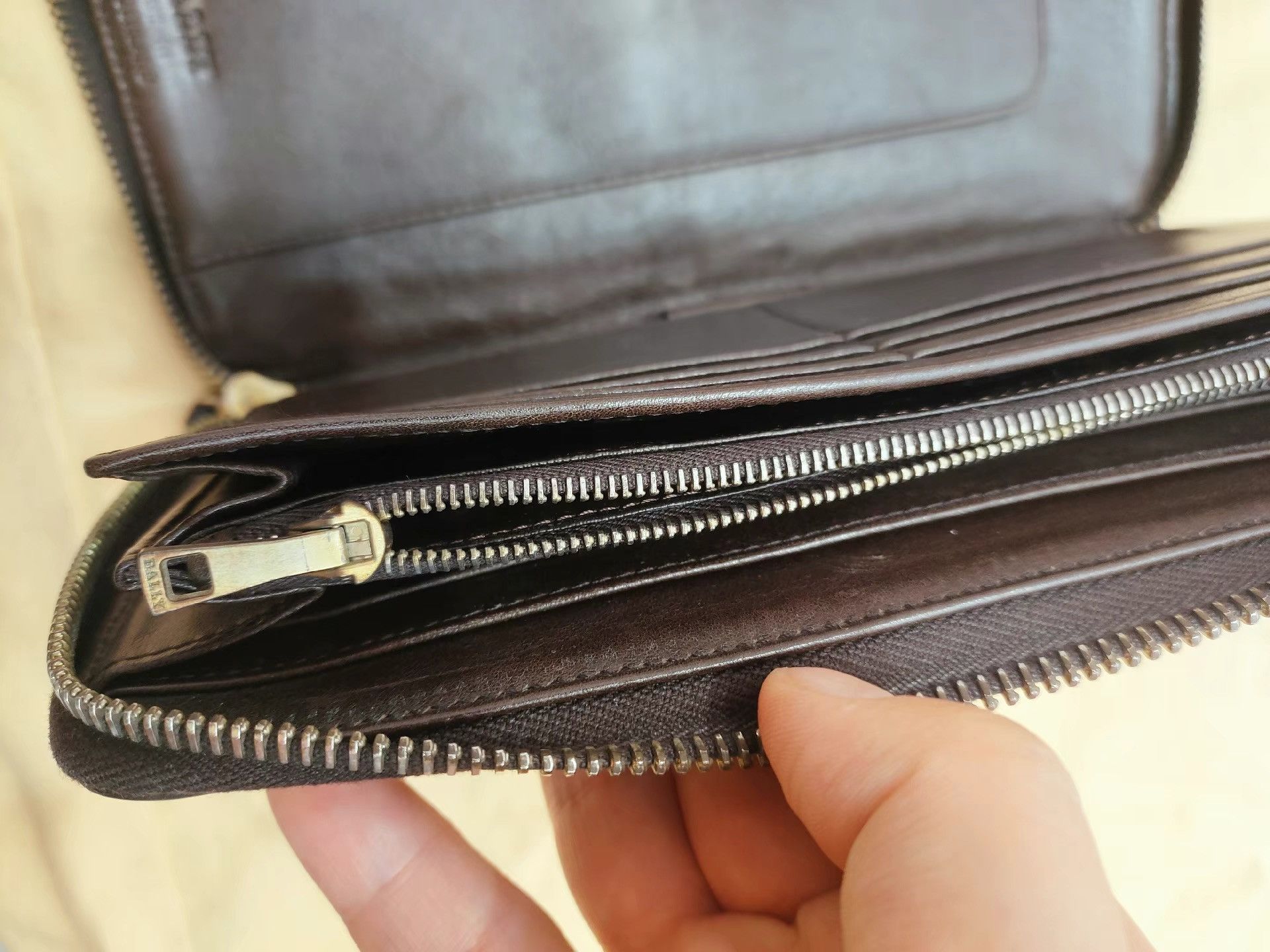 Bally Bally Men's Genuine Leather Long Wallet Clutch K29 Size ONE SIZE - 5 Thumbnail