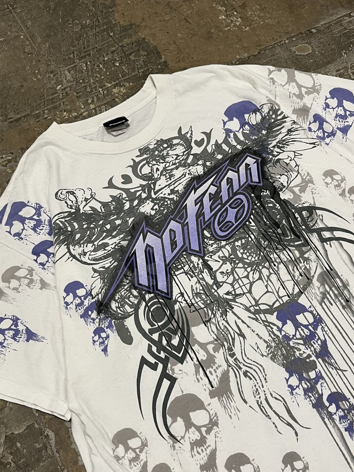 No Fear × Vintage No fear y2k skater tee shirt rare hype vintage grunge Size US XL / EU 56 / 4 - 4 Thumbnail