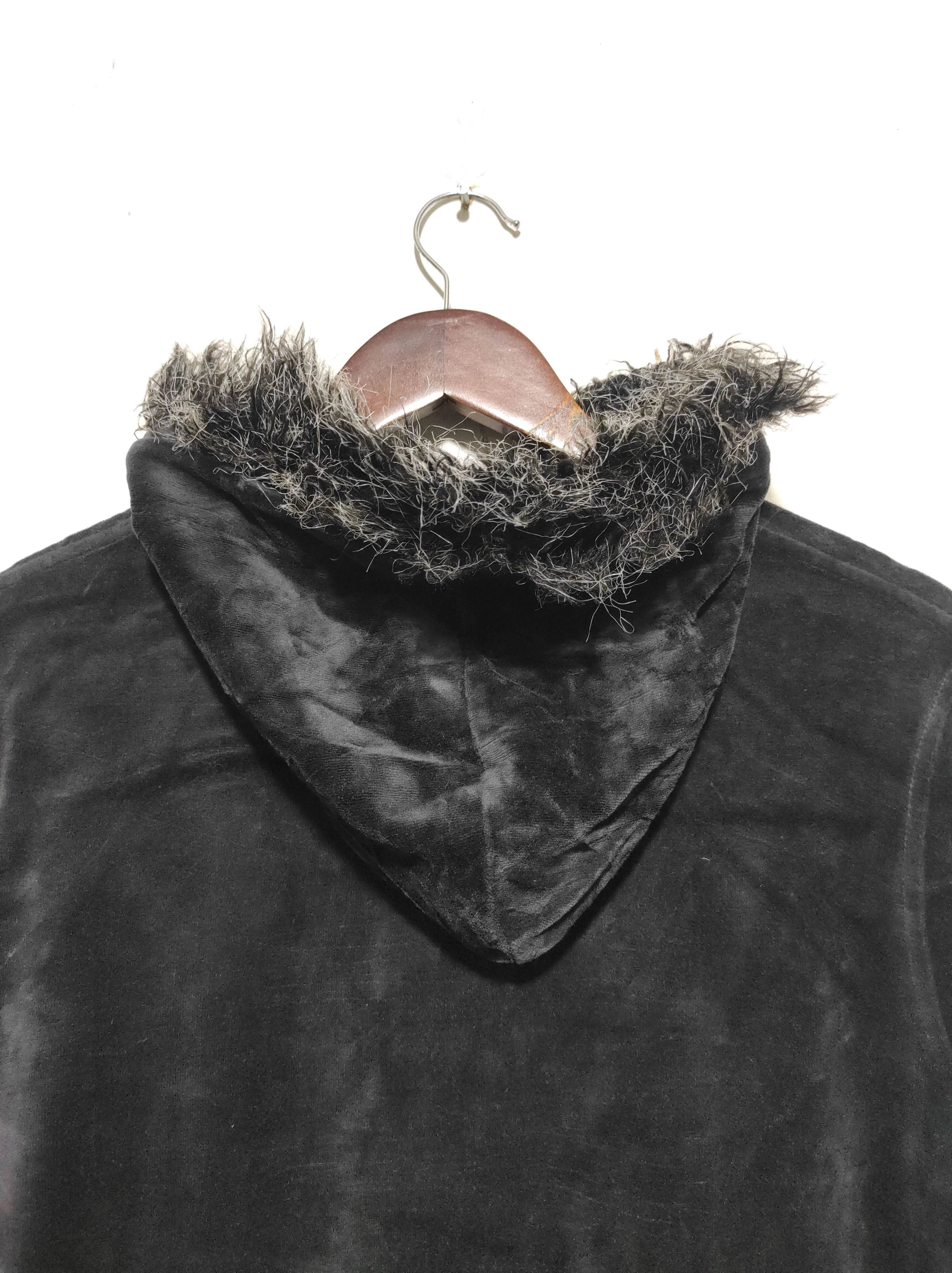 Japanese Brand Jill Blaze Velvet Zipper Fur Hoodie IfSixWasNine LGB style Size M / US 6-8 / IT 42-44 - 15 Thumbnail