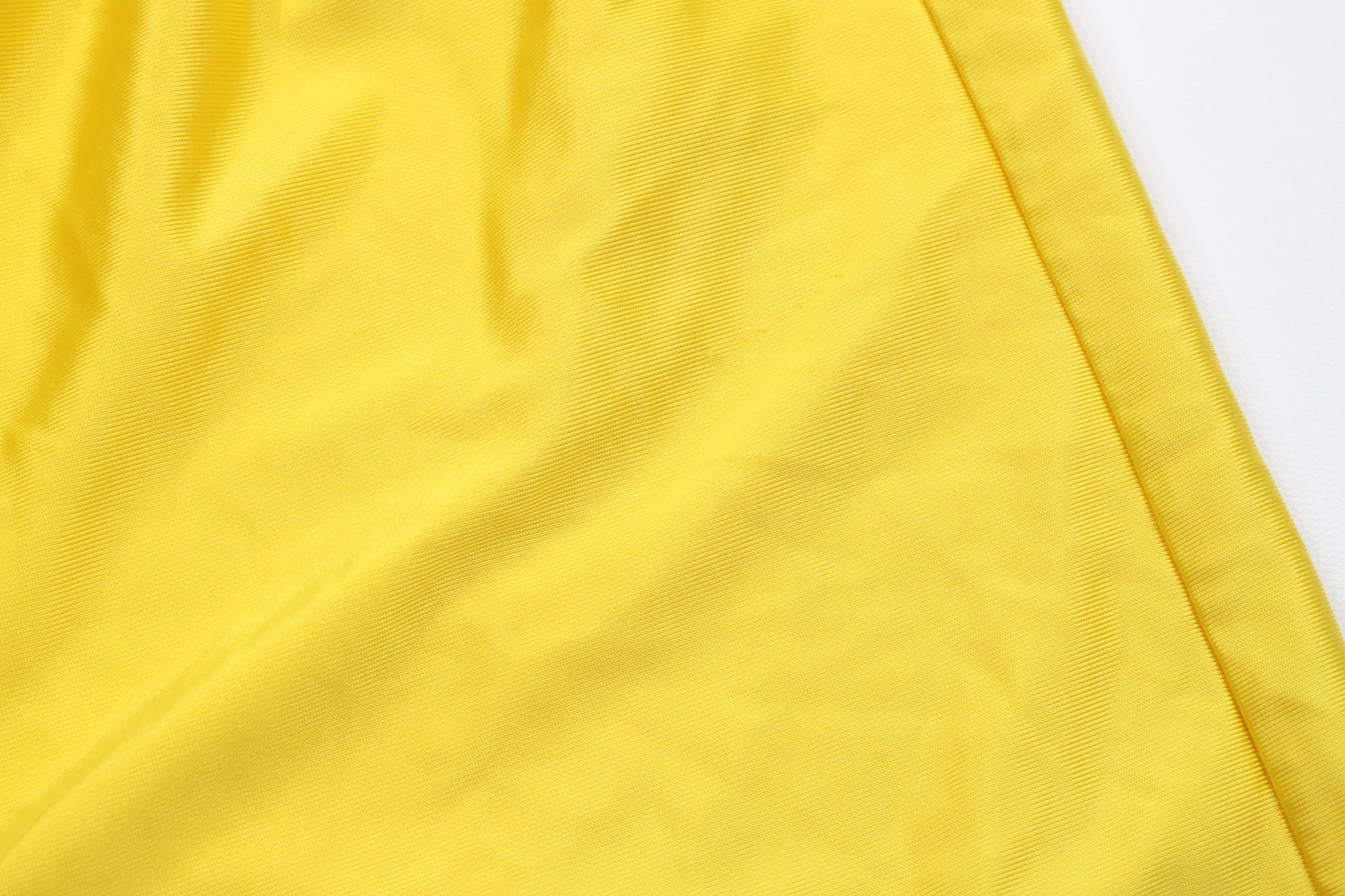 Nike × Vintage Vintage 90s Nike Mini Swoosh Above Knee Shorts Yellow USA Size US 36 / EU 52 - 7 Thumbnail
