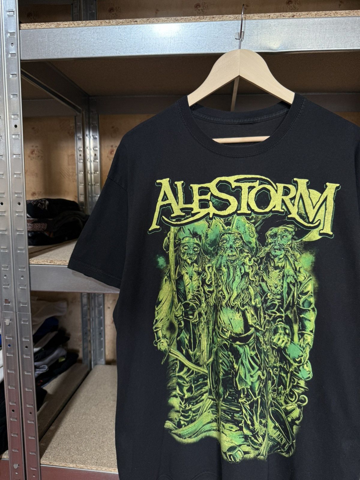 Band Tees × Vintage Vintage 2000’s Alestorm Take No Prisoners T-Shirt Y2K Hype Size US XL / EU 56 / 4 - 3 Thumbnail