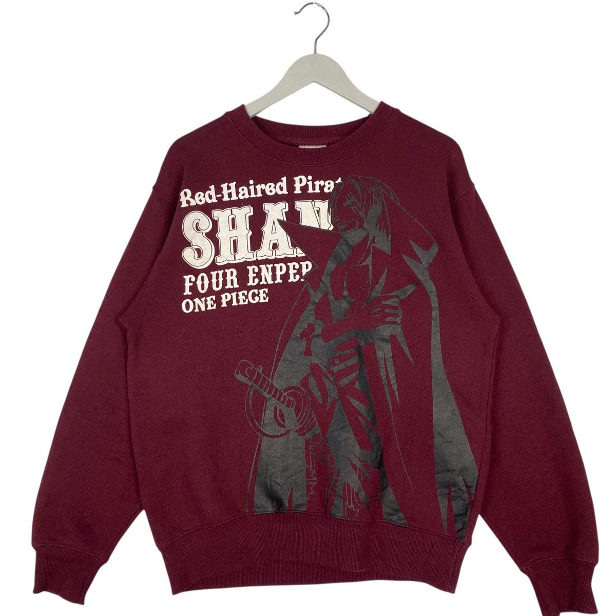 Other Vintage Shanks One Piece Printed Sweatshirt Crewneck Red Size US M / EU 48-50 / 2 - 1 Thumbnail